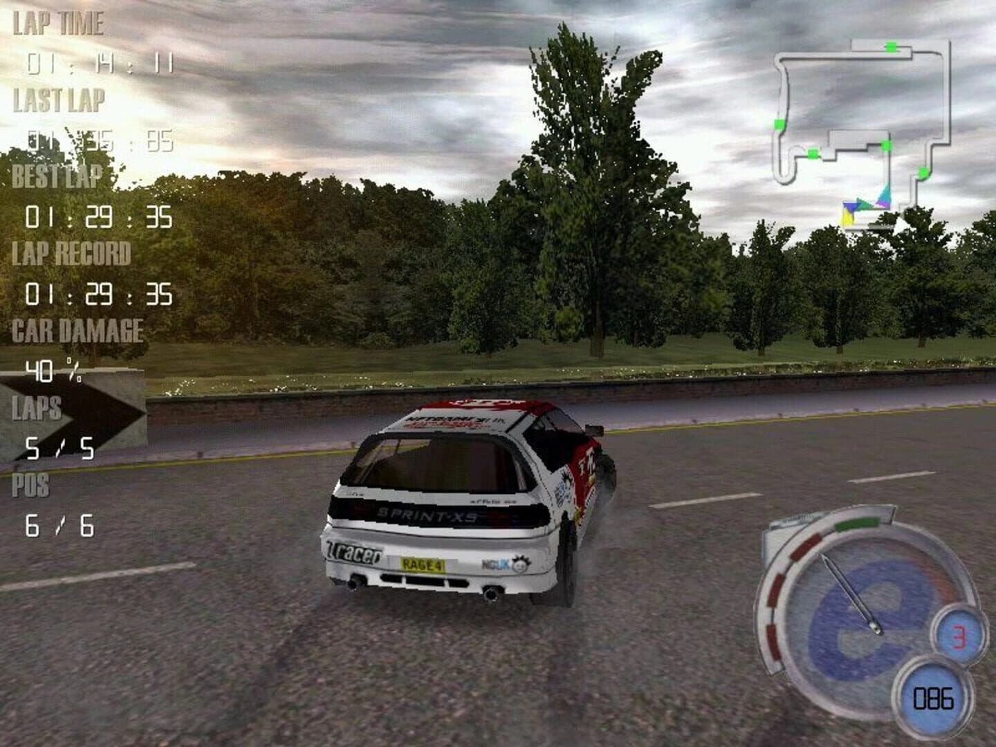 E-Racer screenshot 1