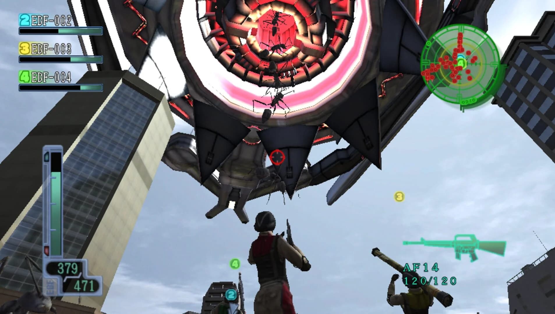Earth Defense Force 2017 Portable screenshot 2