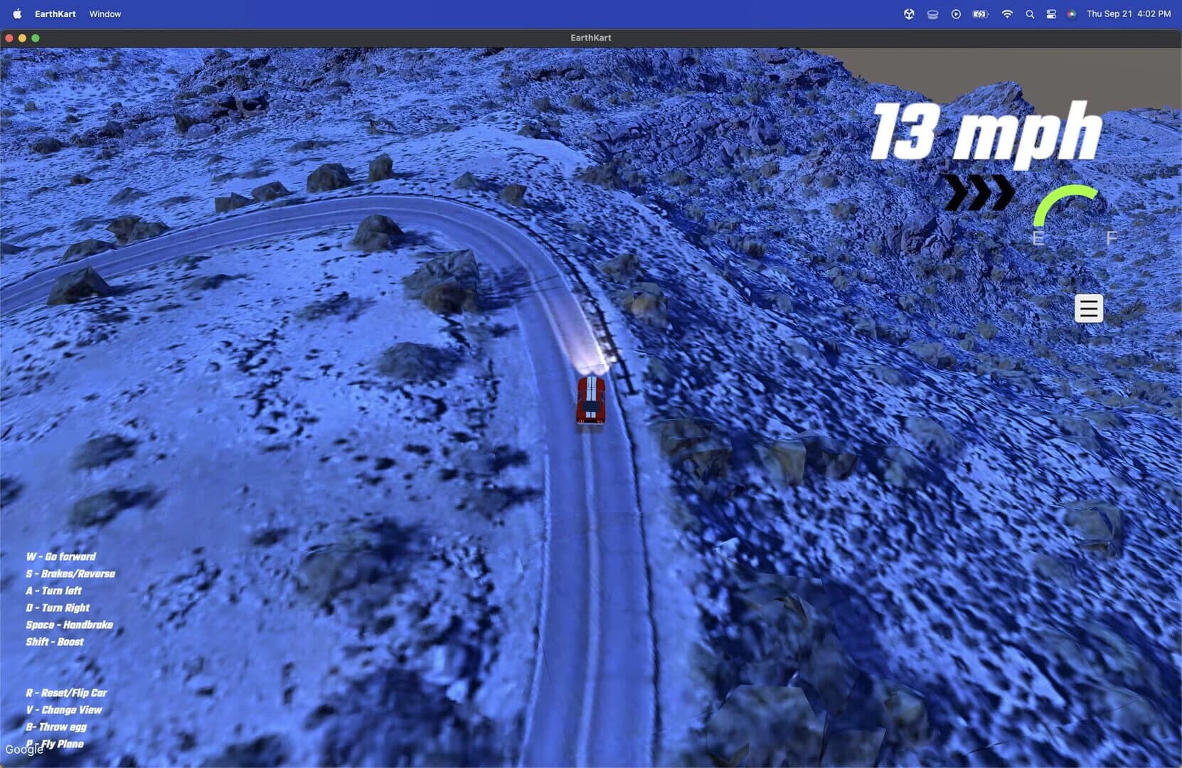 EarthKart screenshot 1
