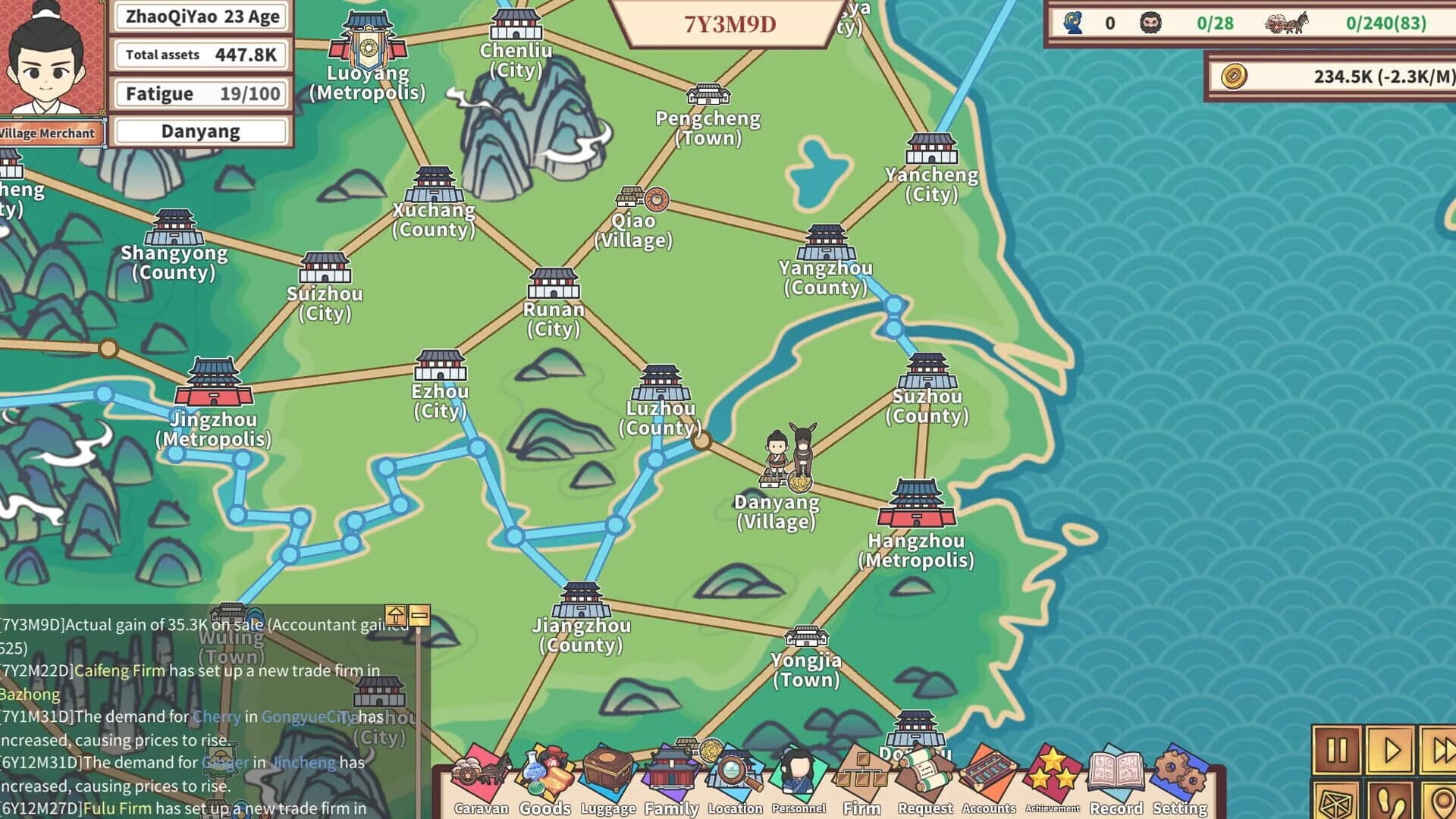 East Trade Tycoon: Inheritance screenshot 1