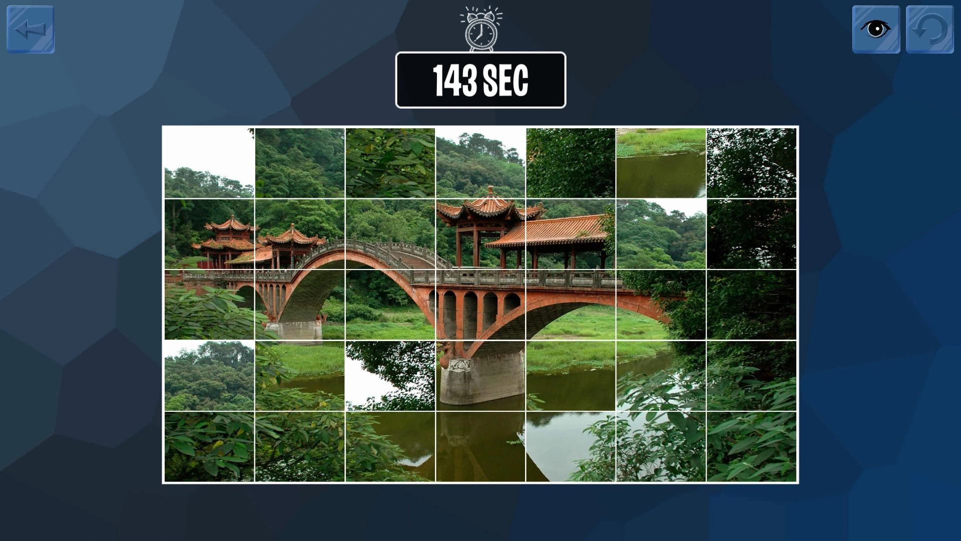 Easy puzzle: Bridges screenshot 8