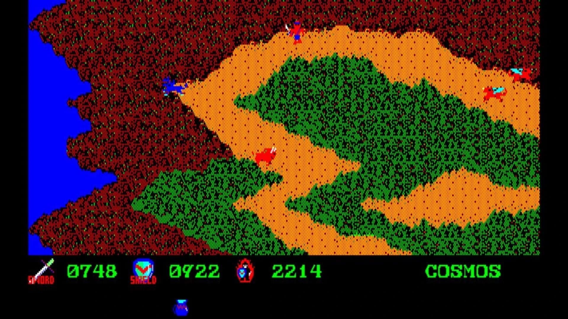Eggconsole Courageous Perseus PC-8801 screenshot 3