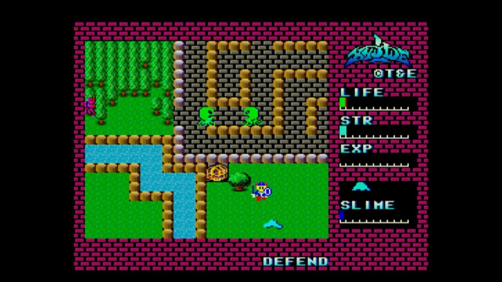 Eggconsole Hydlide MSX2 screenshot 3