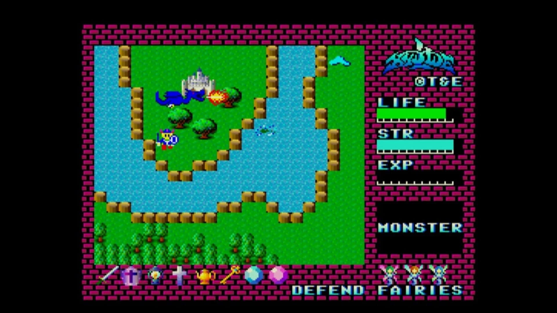 Eggconsole Hydlide MSX2 screenshot 2