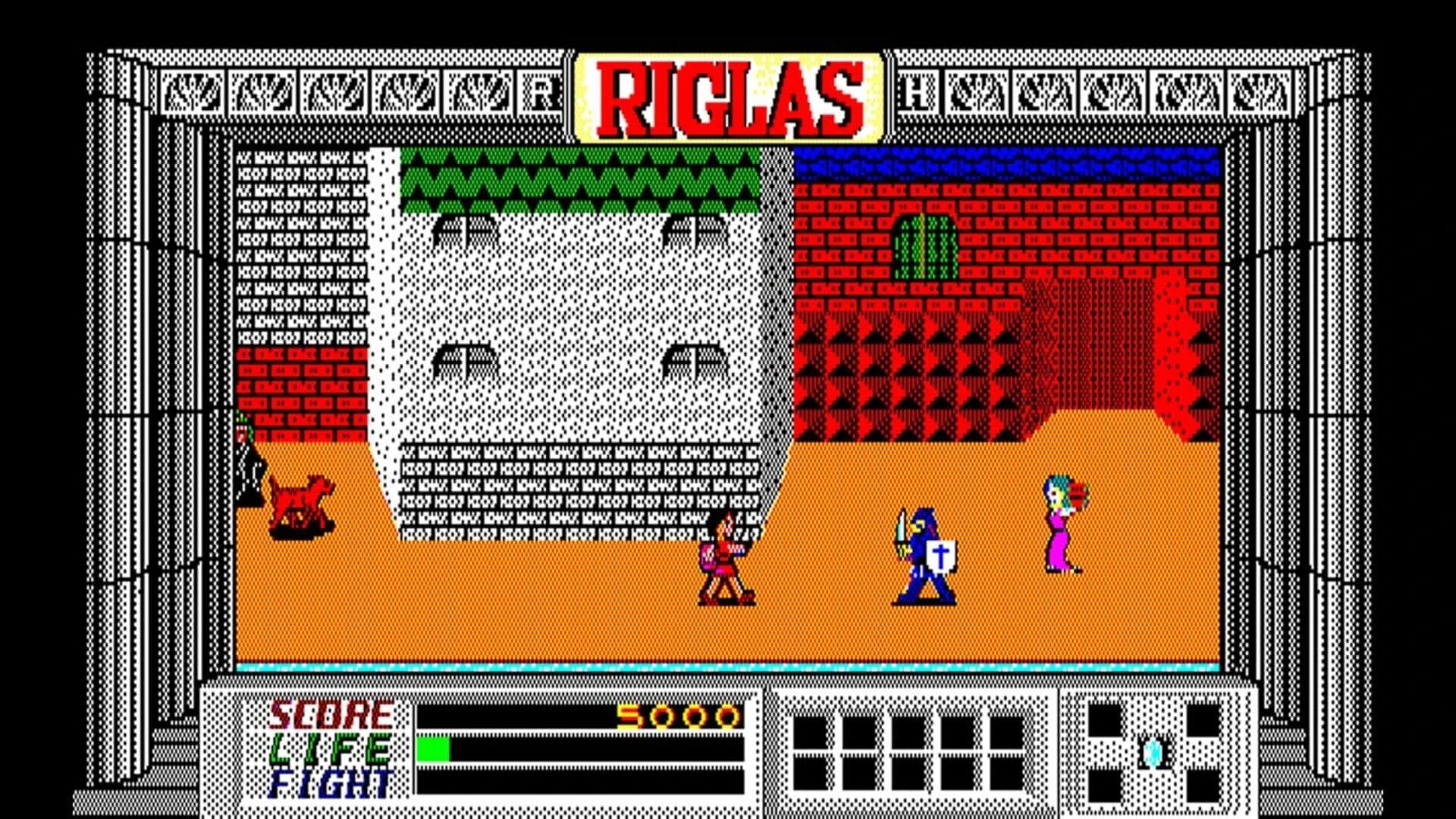 Eggconsole Riglas PC-8801 screenshot 1