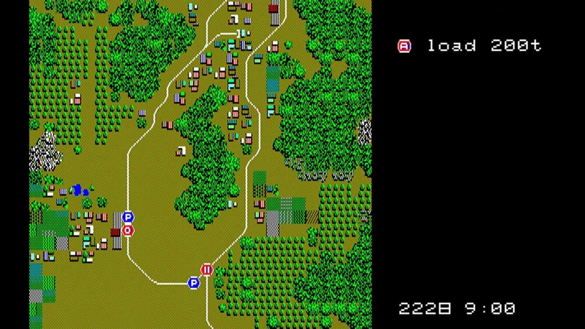 Eggconsole Take the A-Train PC-8801 screenshot 2