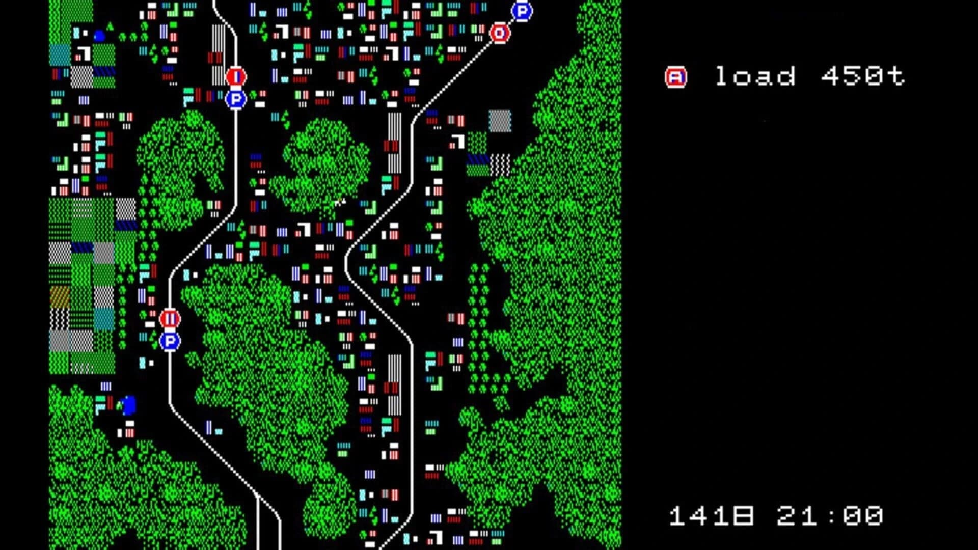 Eggconsole Take the A-Train PC-8801 screenshot 4