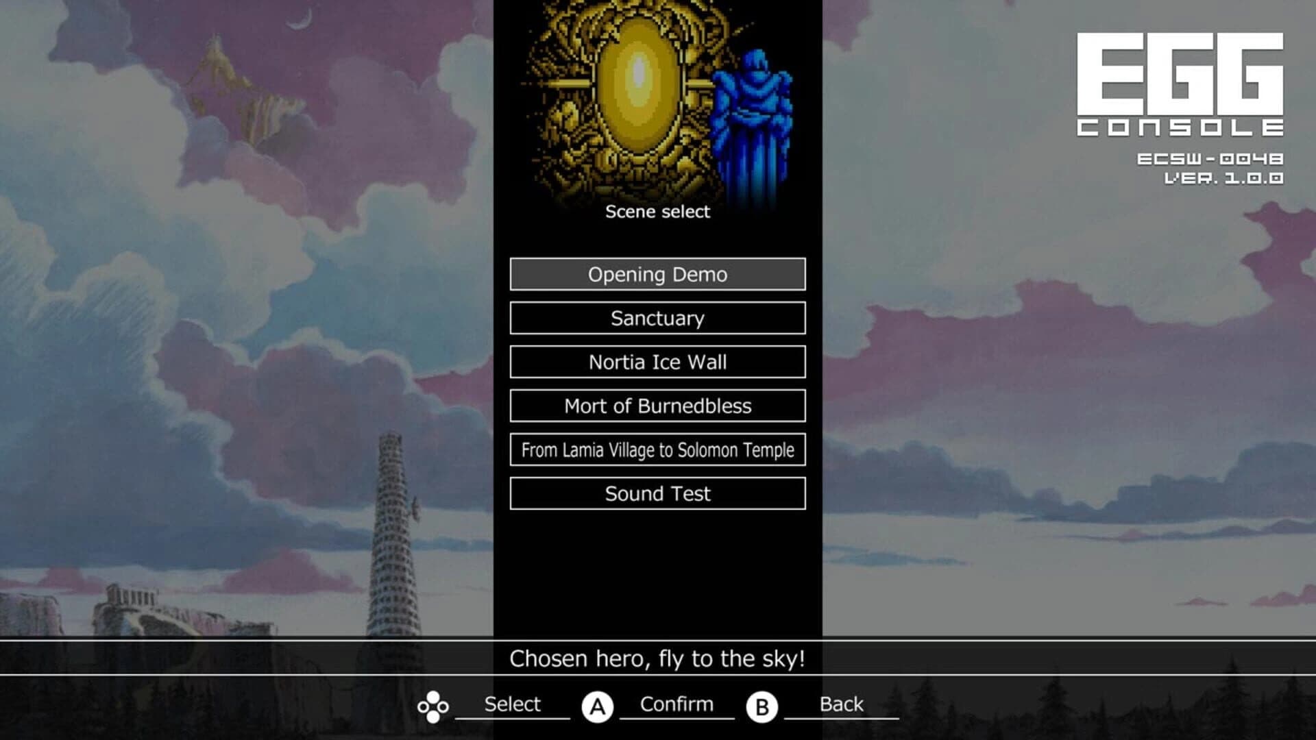 Eggconsole Ys II MSX2 screenshot 1