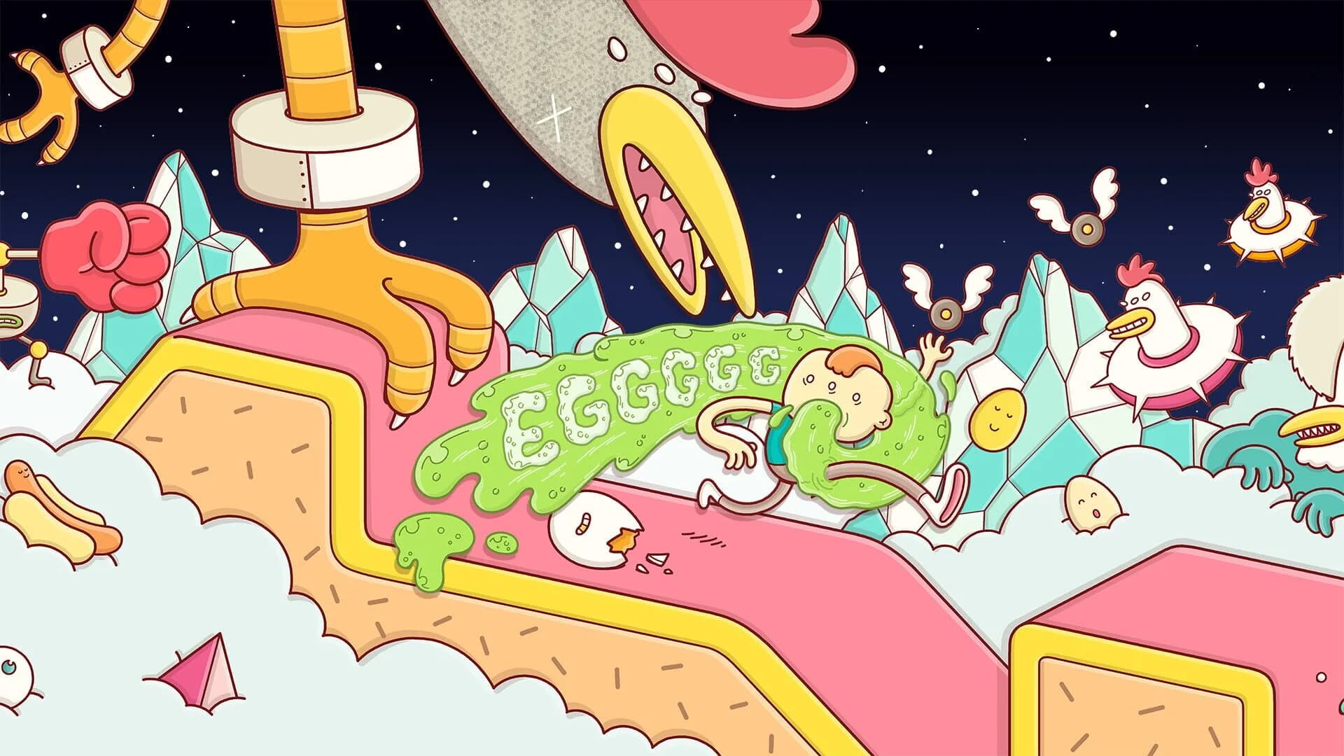 Eggggg: The Platform Puker screenshot 5