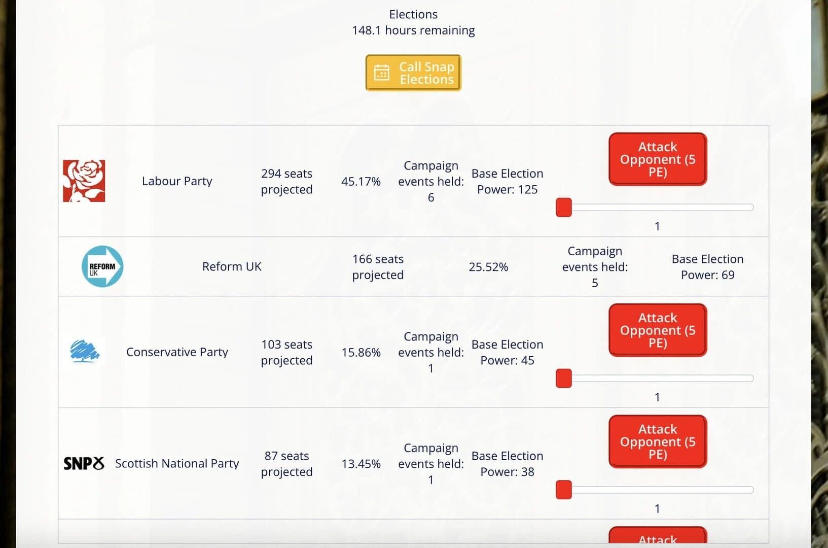 Elect screenshot 2