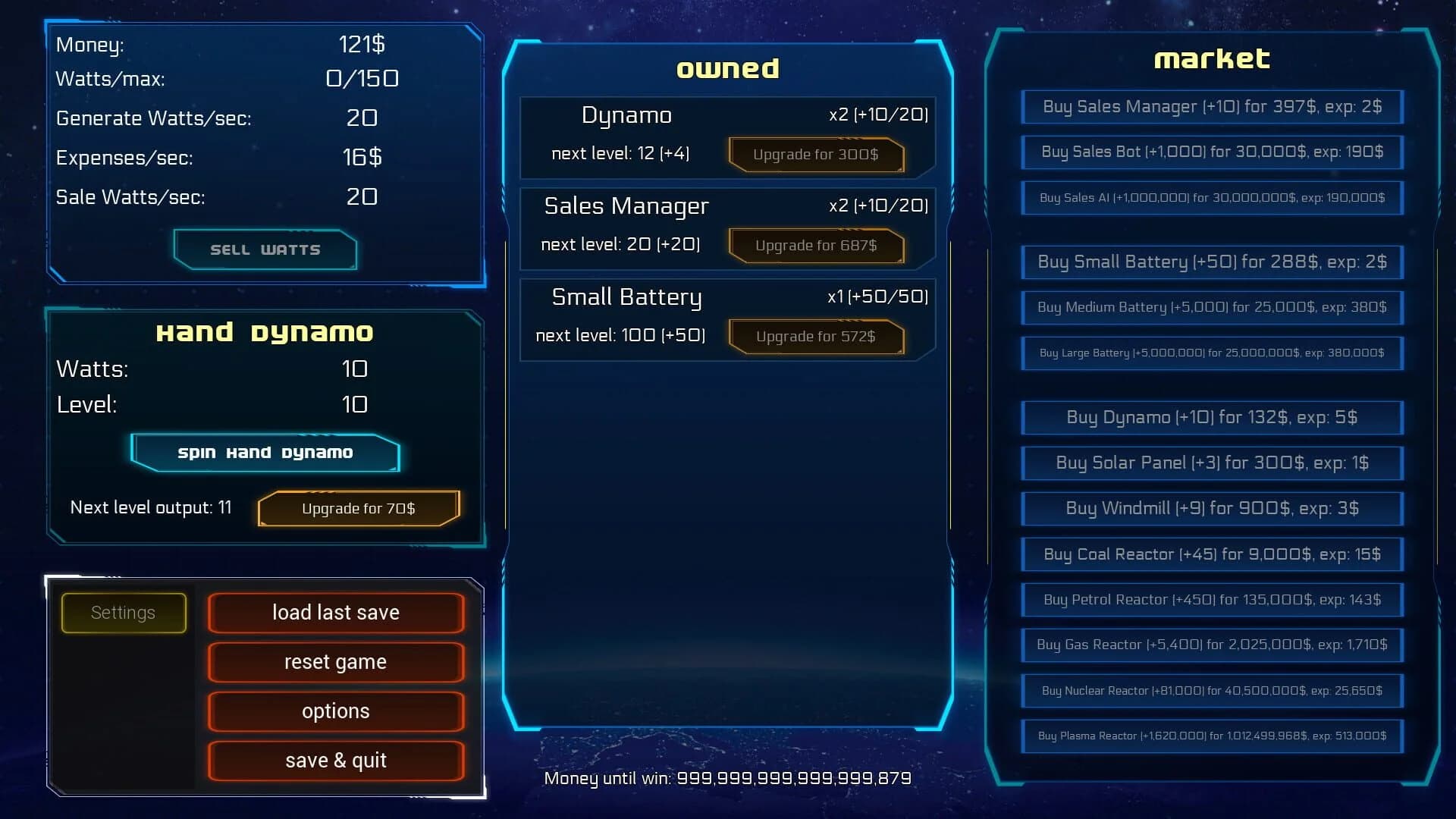 Electro Magnate screenshot 1