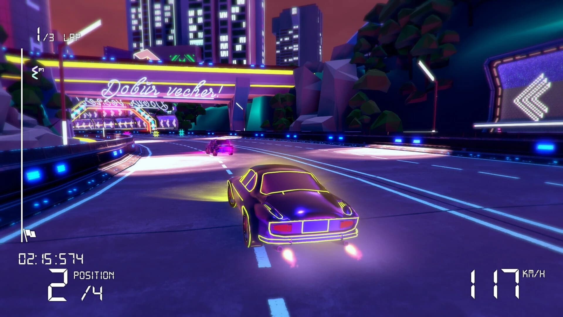 Electro Ride: The Neon Racing screenshot 4