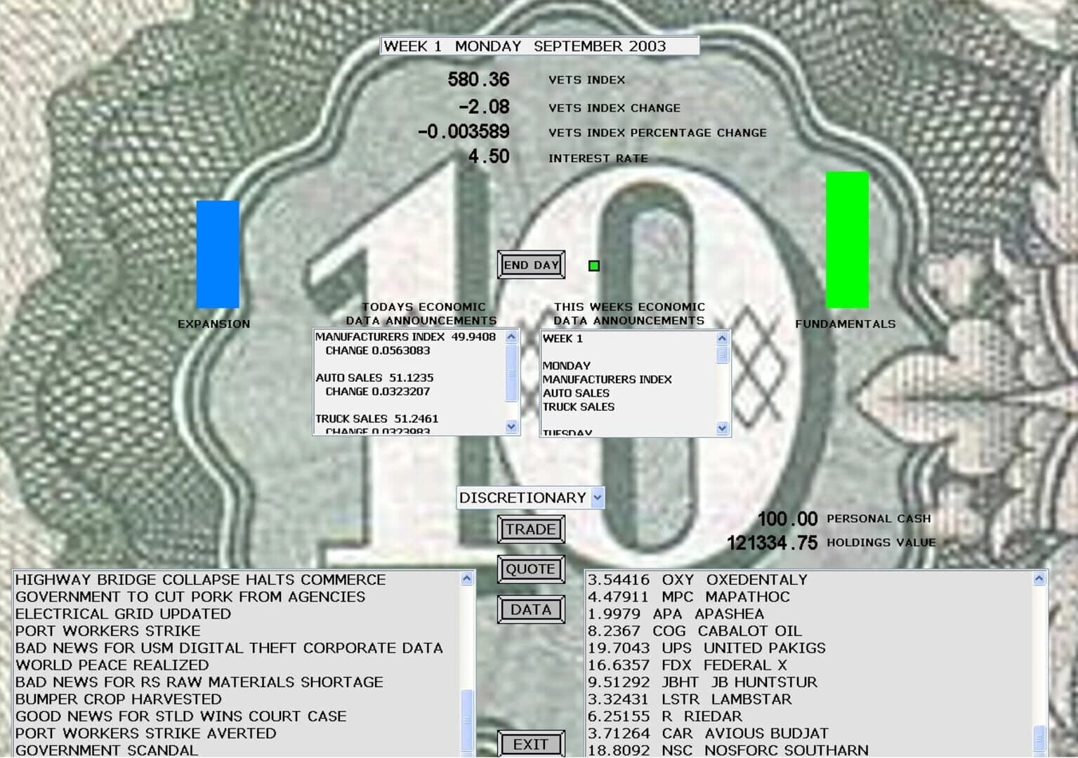 Electronic Stock Trading System screenshot 3