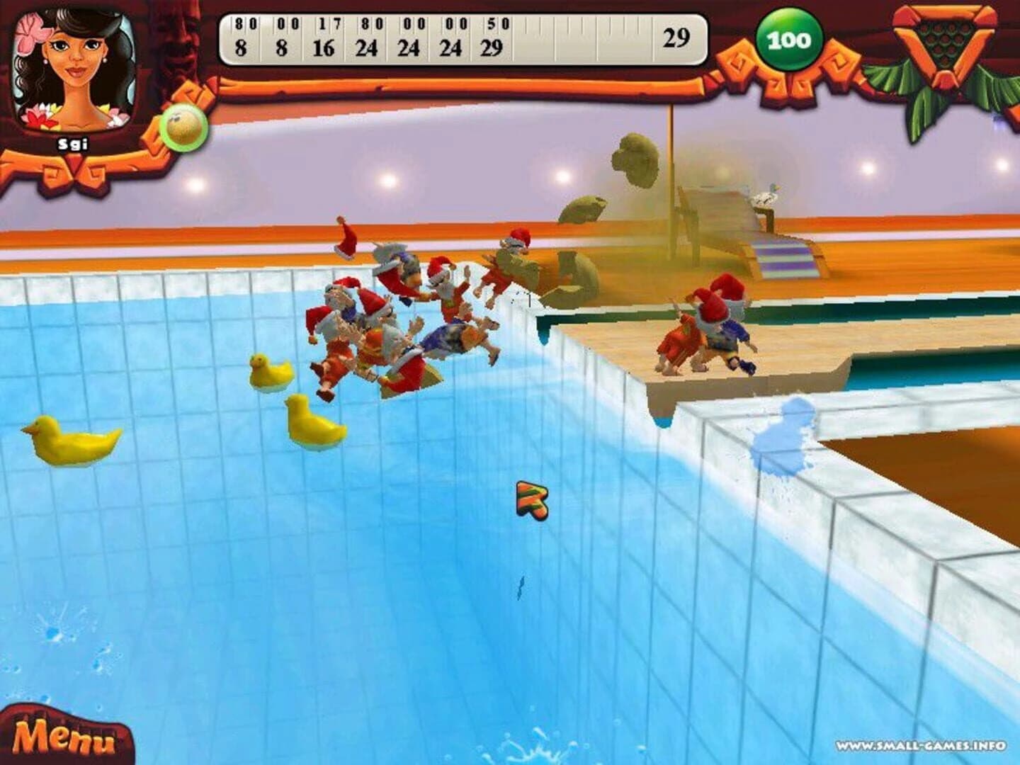 Elf Bowling: Hawaiian Vacation screenshot 1