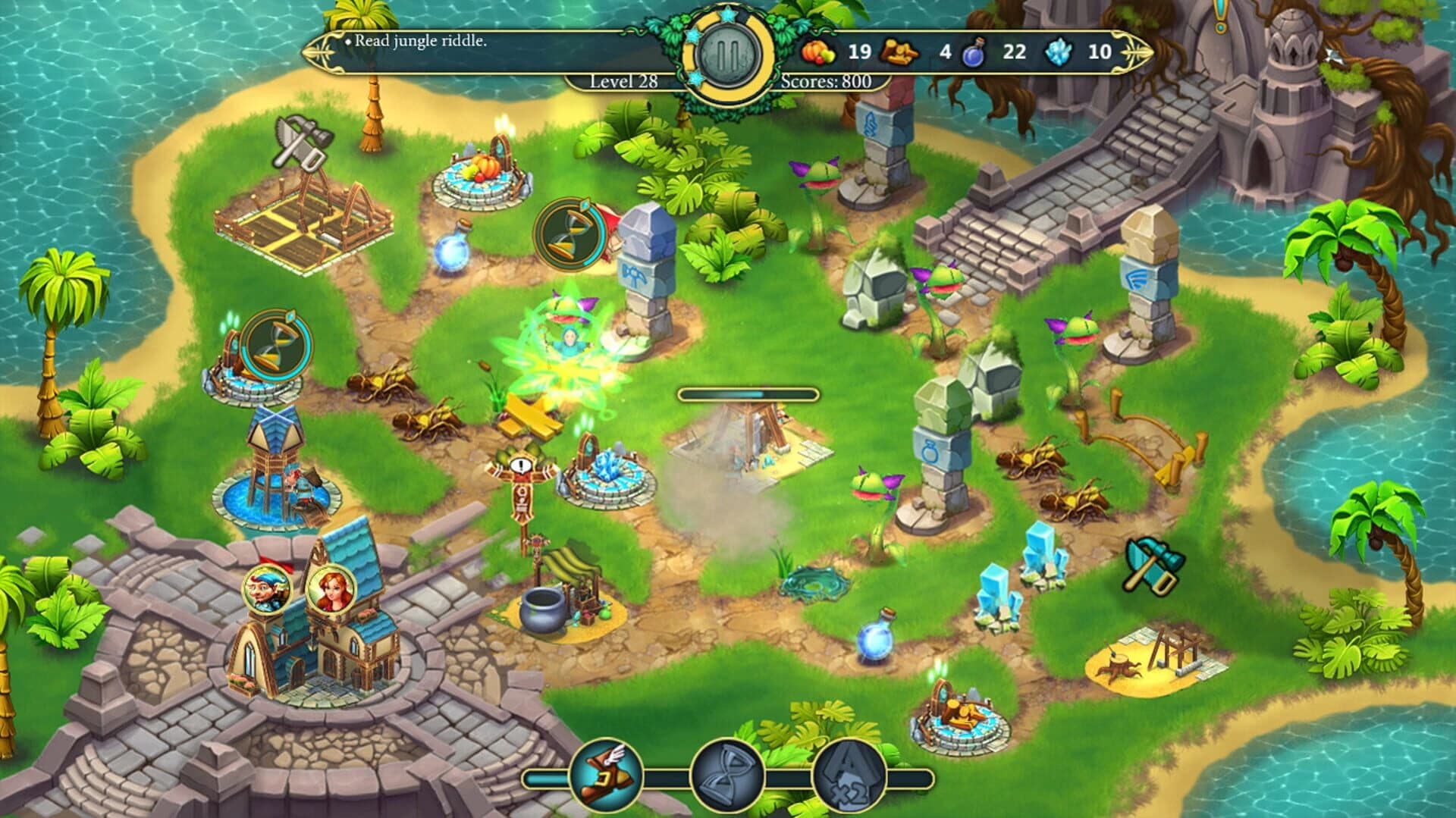 Elven Legend 2: The Bewitched Tree screenshot 2