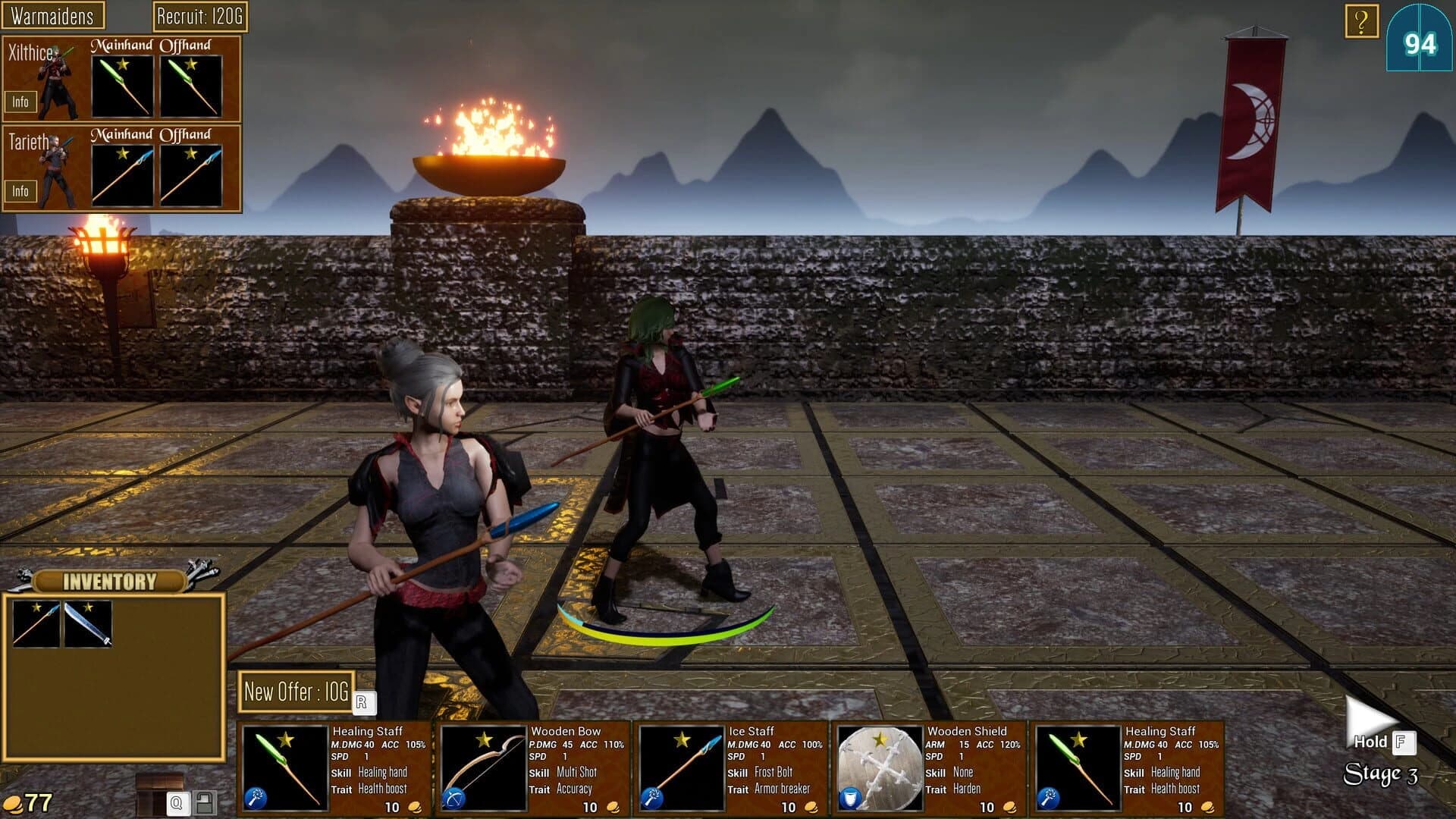 Elven Warmaiden screenshot 4