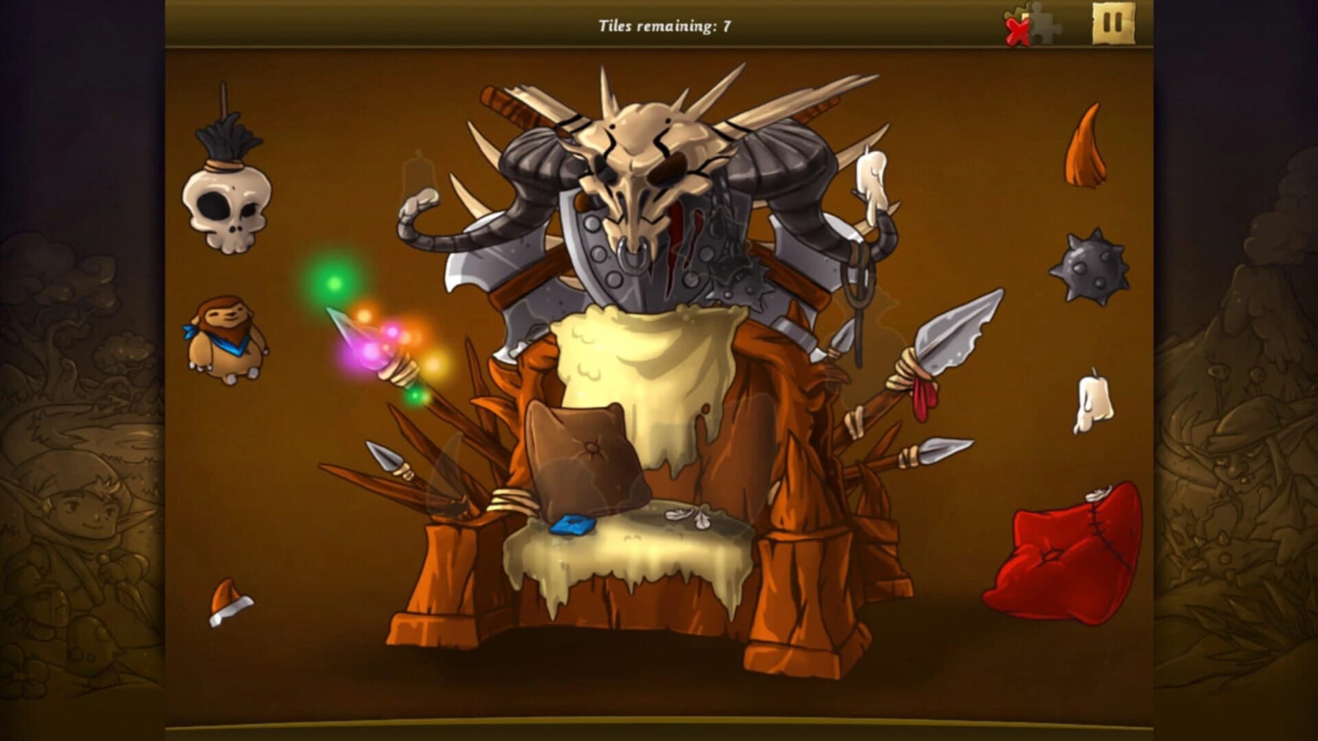 Elves vs. Goblins Mahjongg World screenshot 5