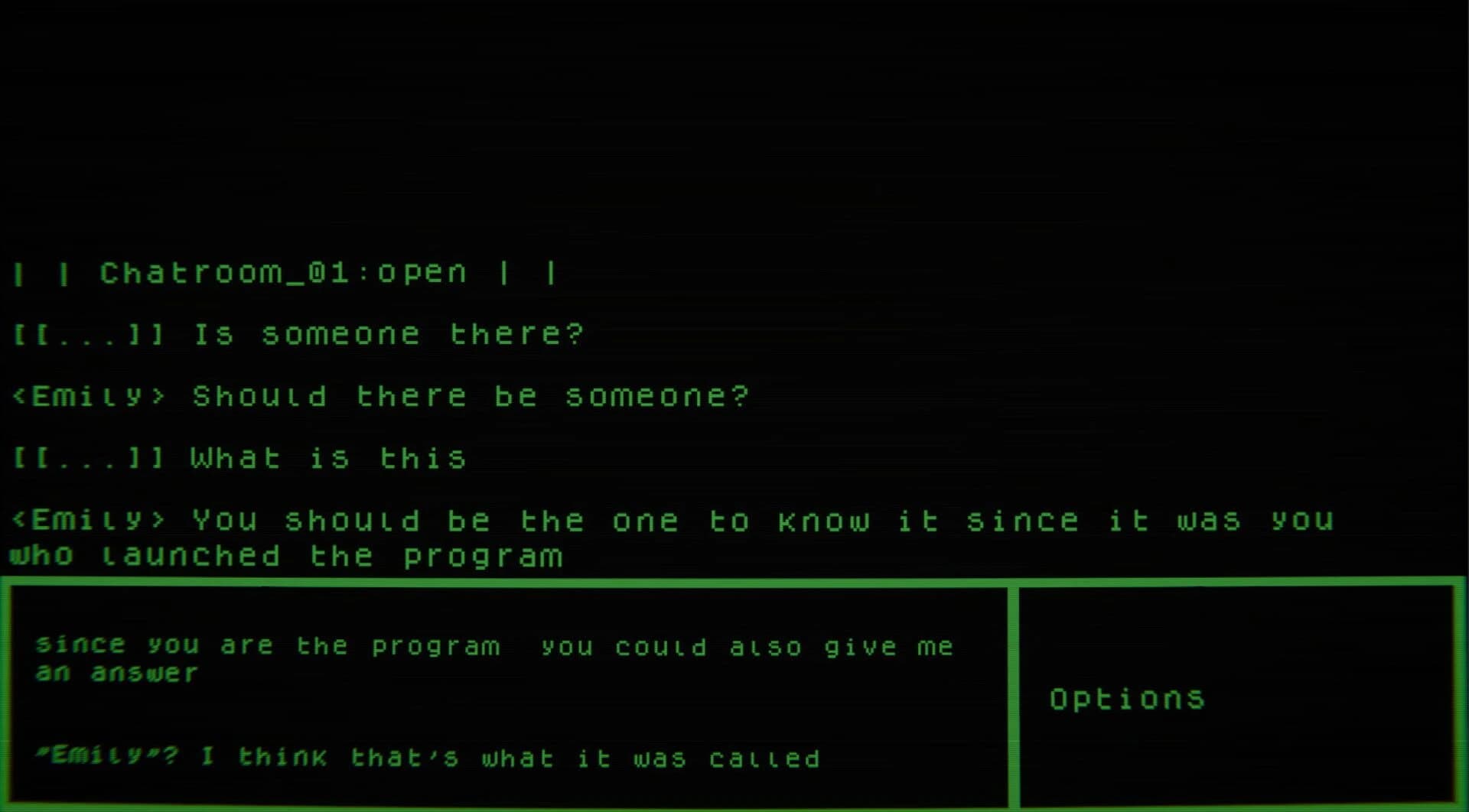 Emily screenshot 1