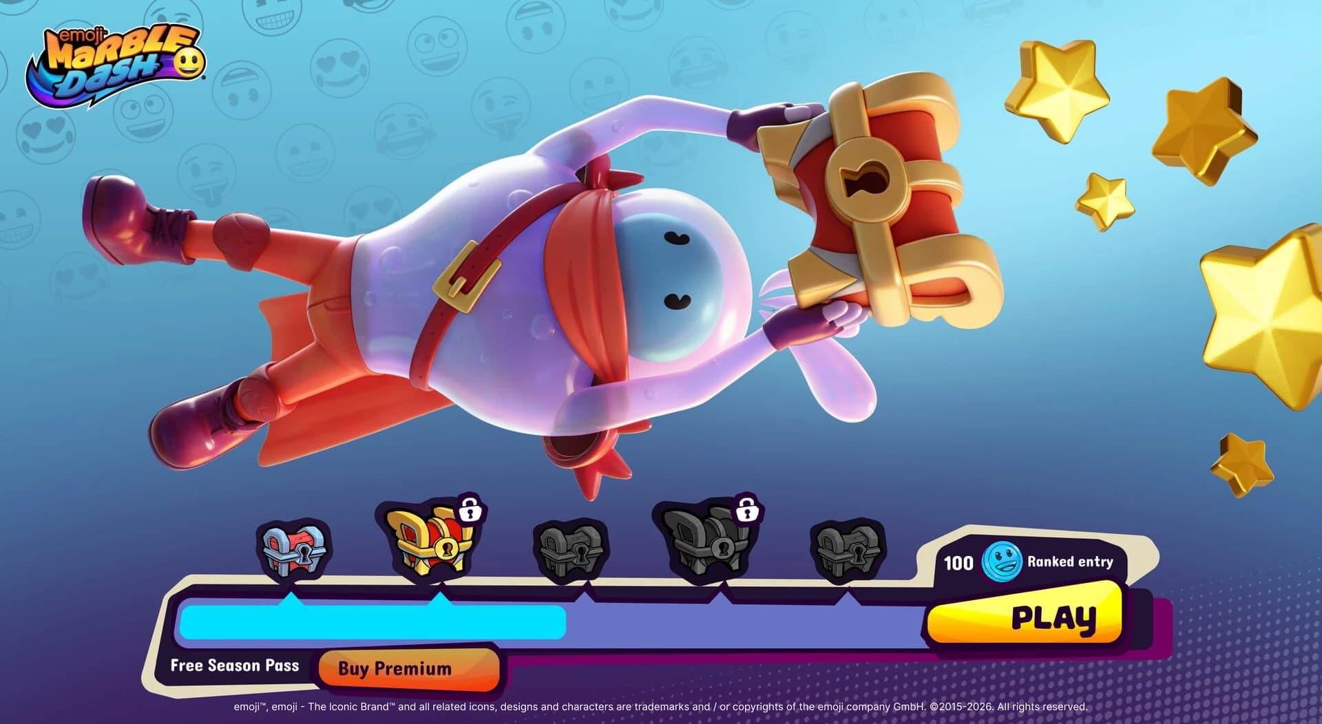 Emoji Marble Dash screenshot 1