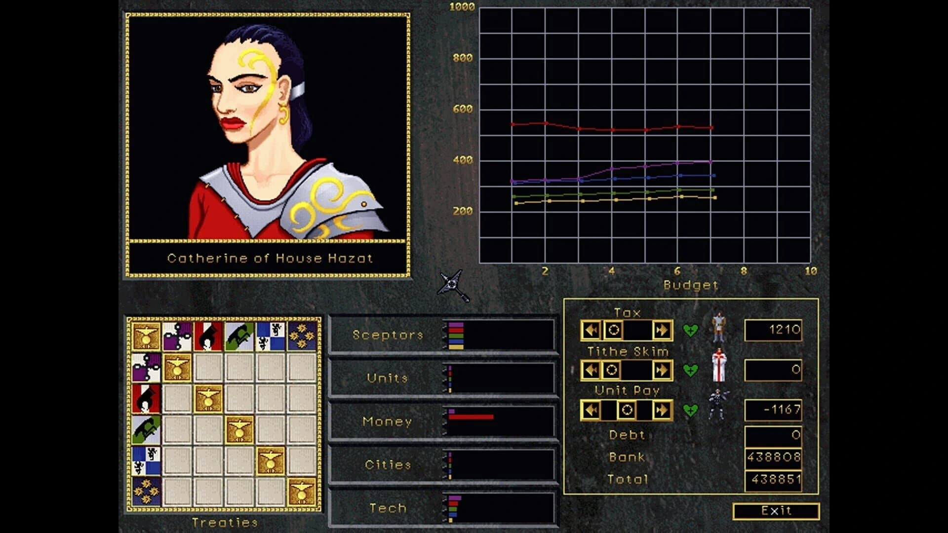 Emperor of the Fading Suns screenshot 1