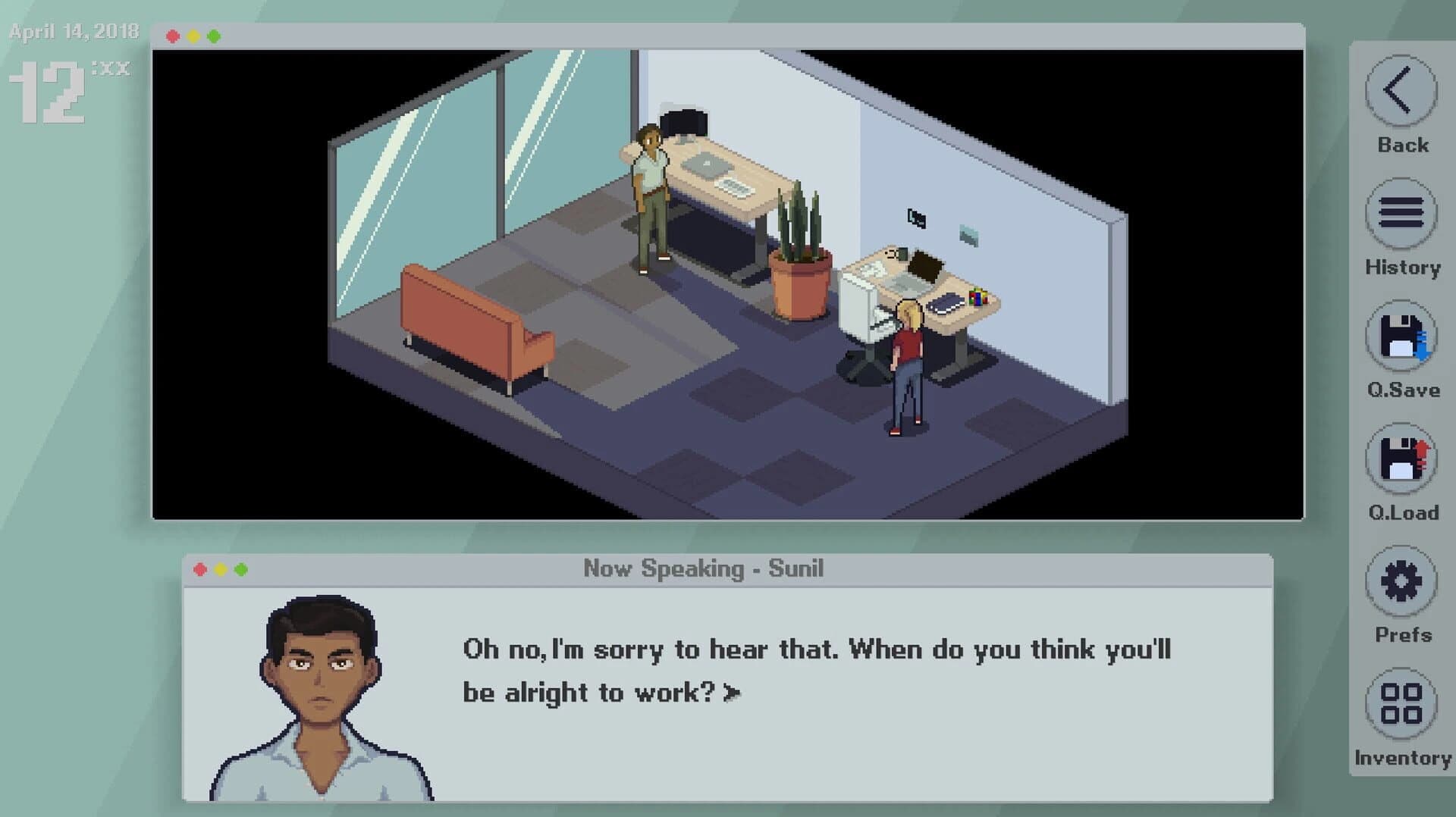 Employee A screenshot 4