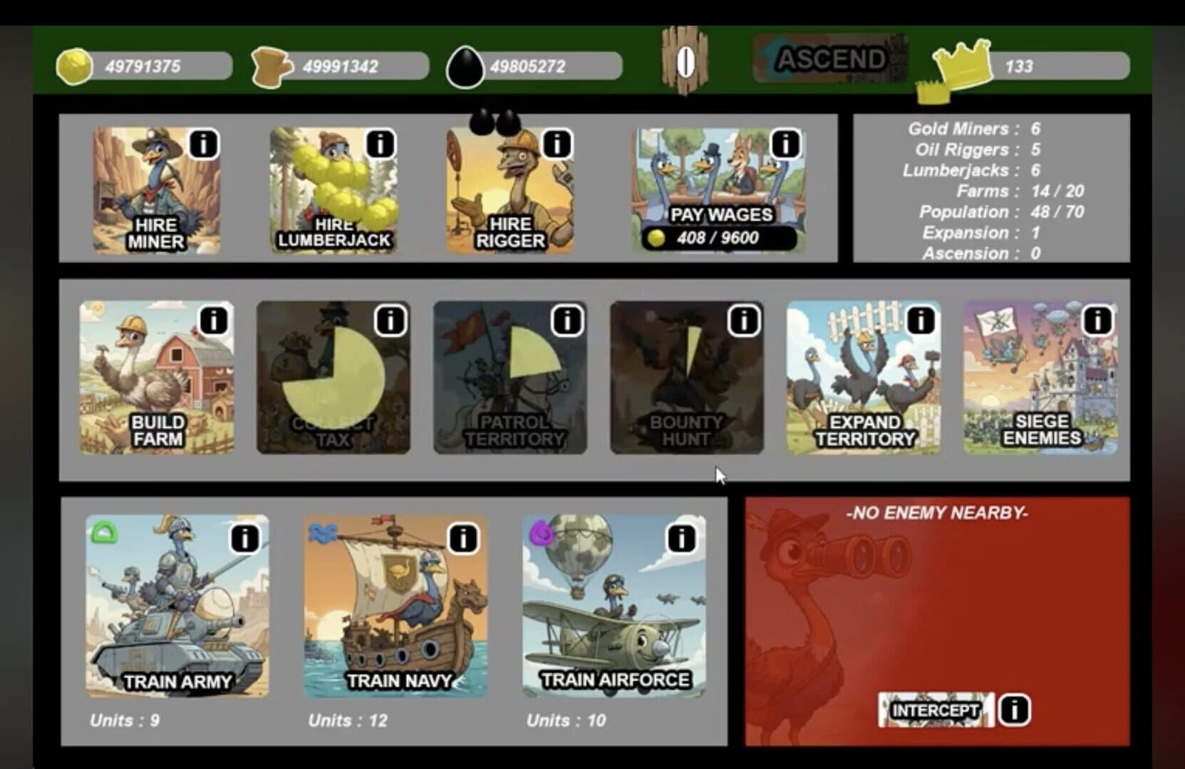 Emu Empire screenshot 2