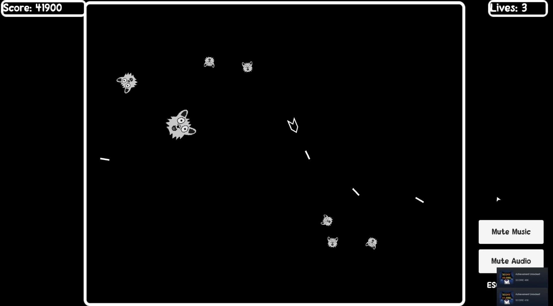 Endless Furry Asteroids screenshot 5