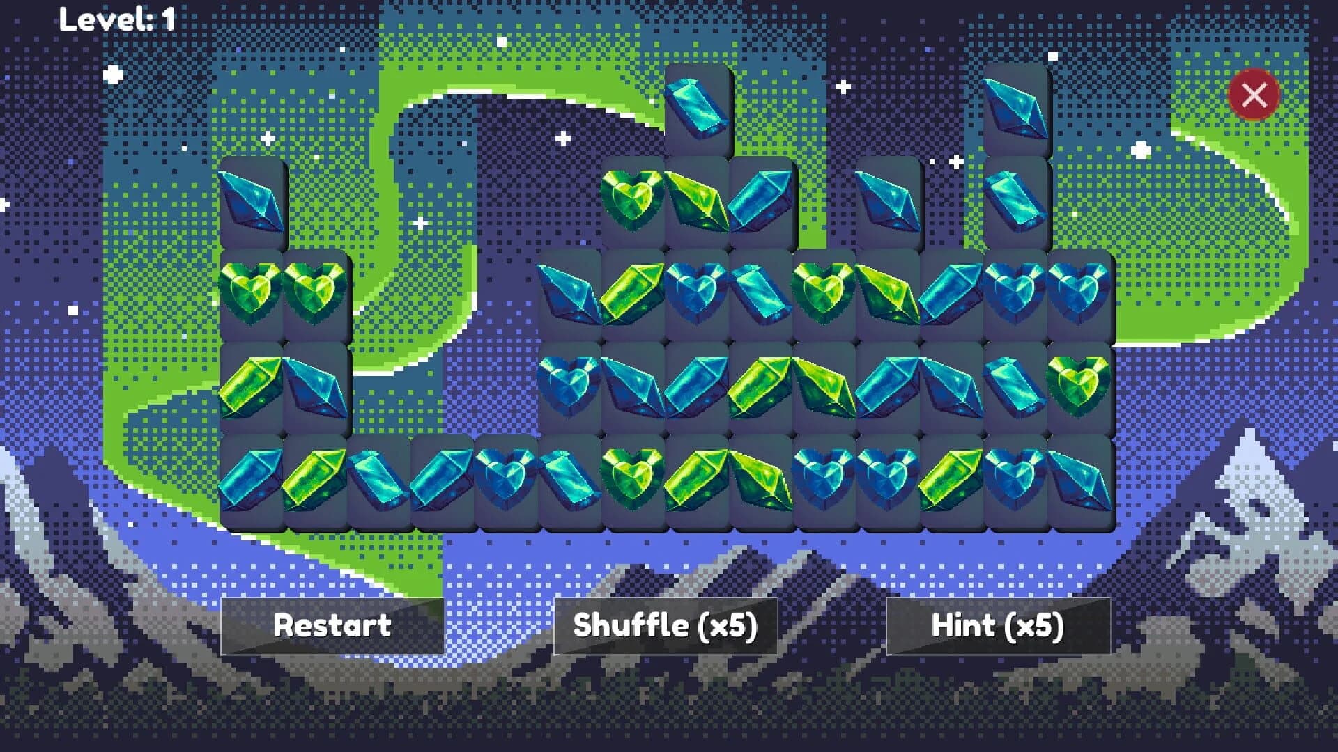 Endless mahjong screenshot 1