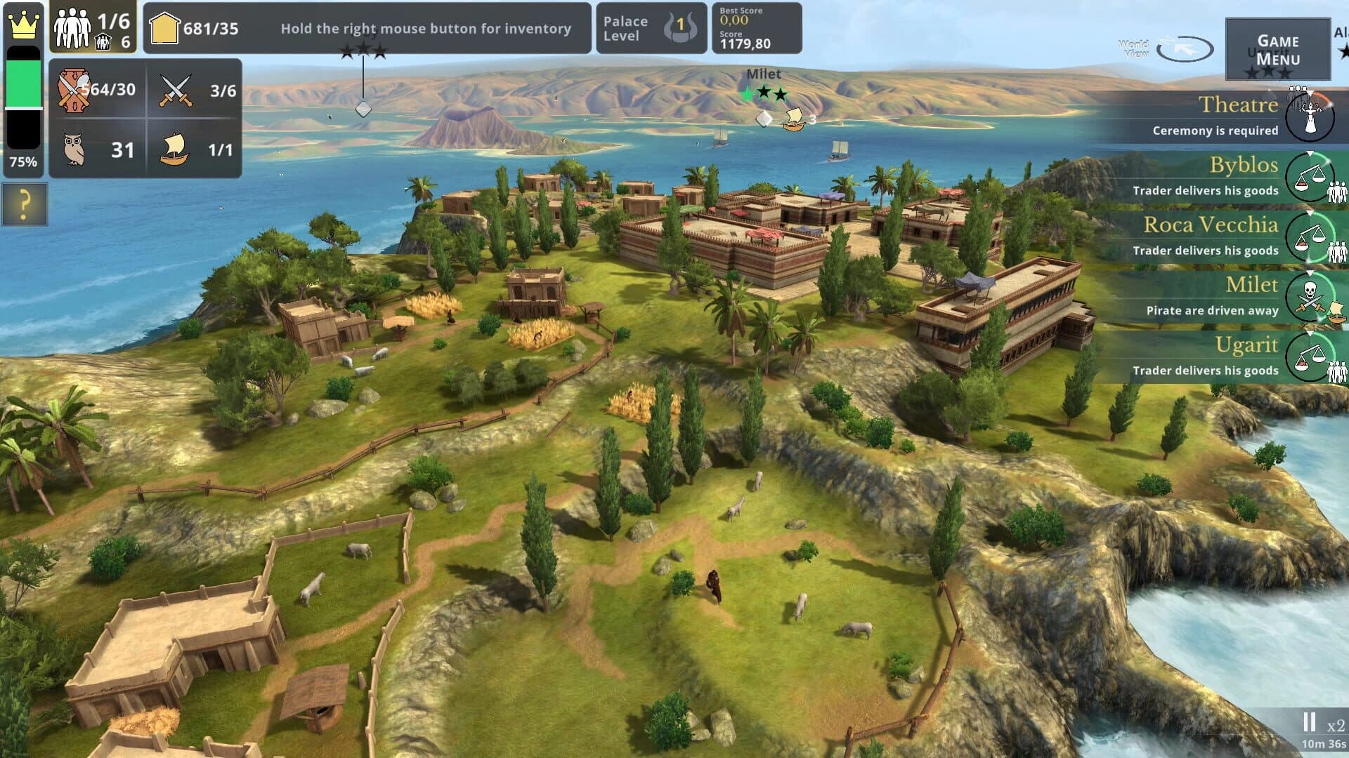 Epic Palace: Knossos screenshot 1