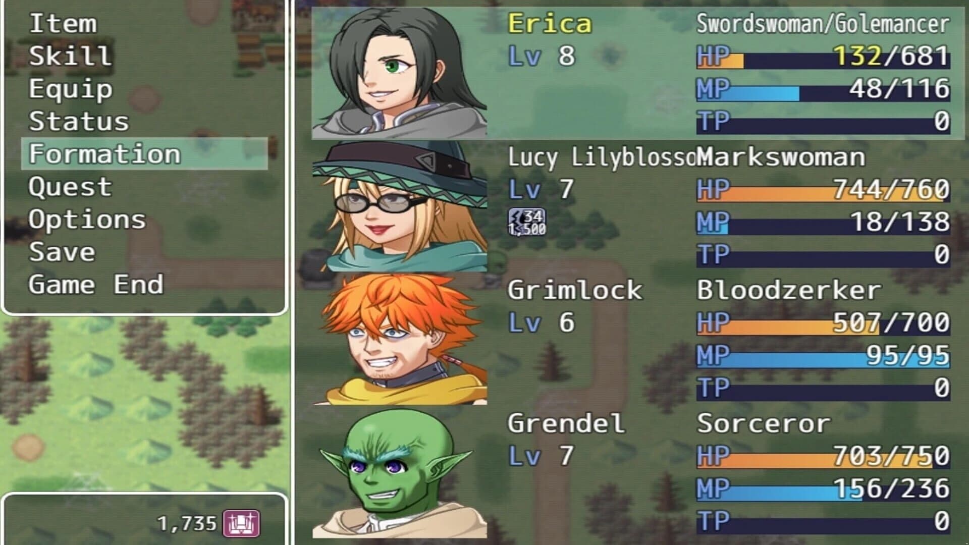 Ericanskinsmonsters screenshot 5