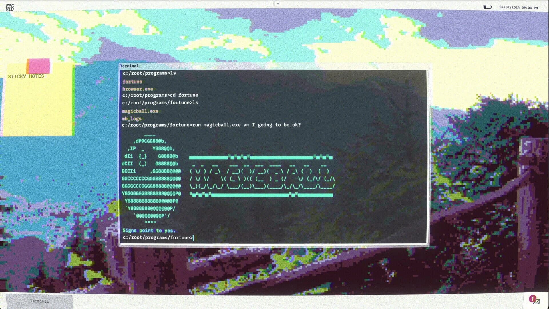 ESC screenshot 2