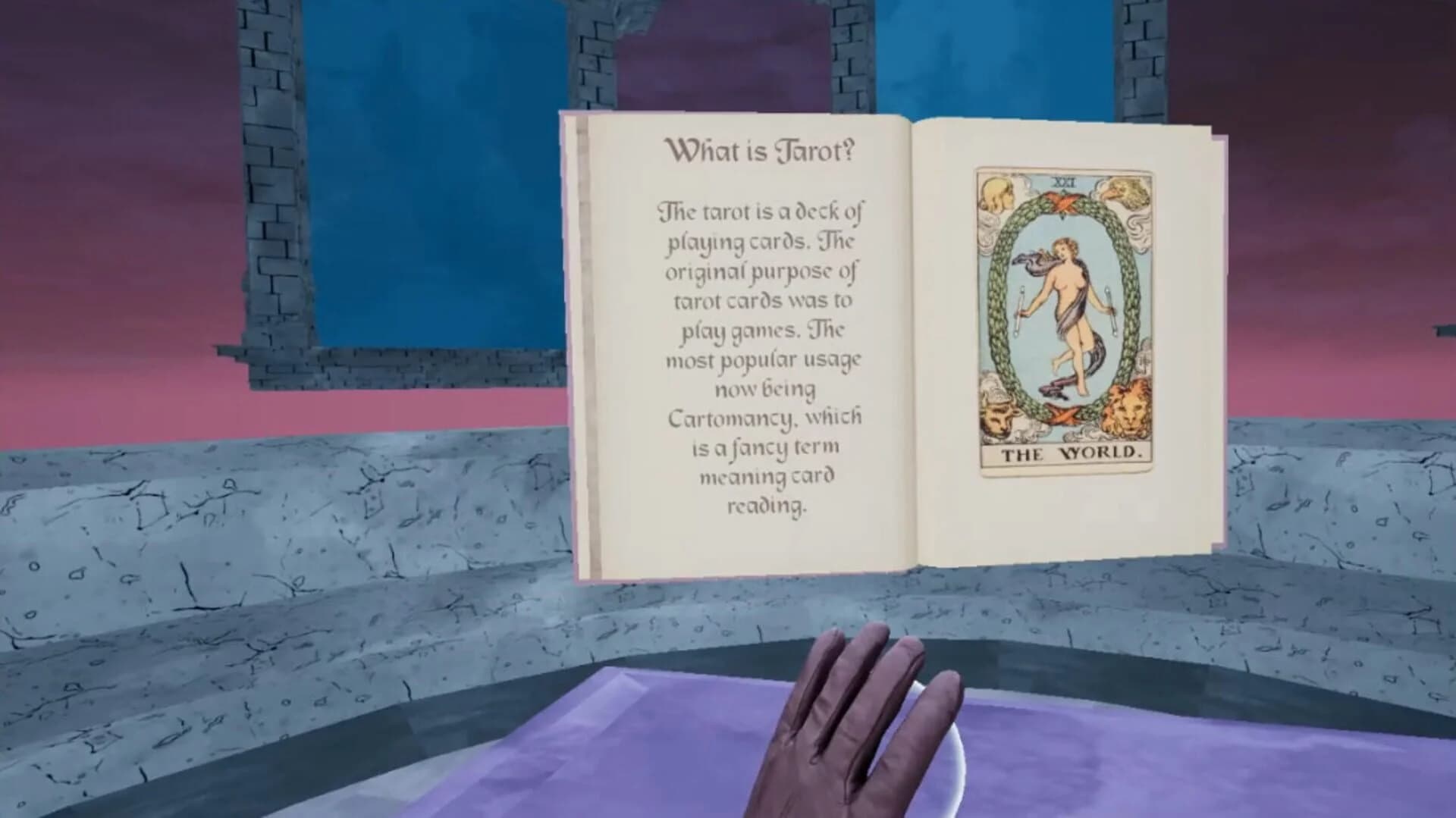 EsoTarot VR screenshot 2