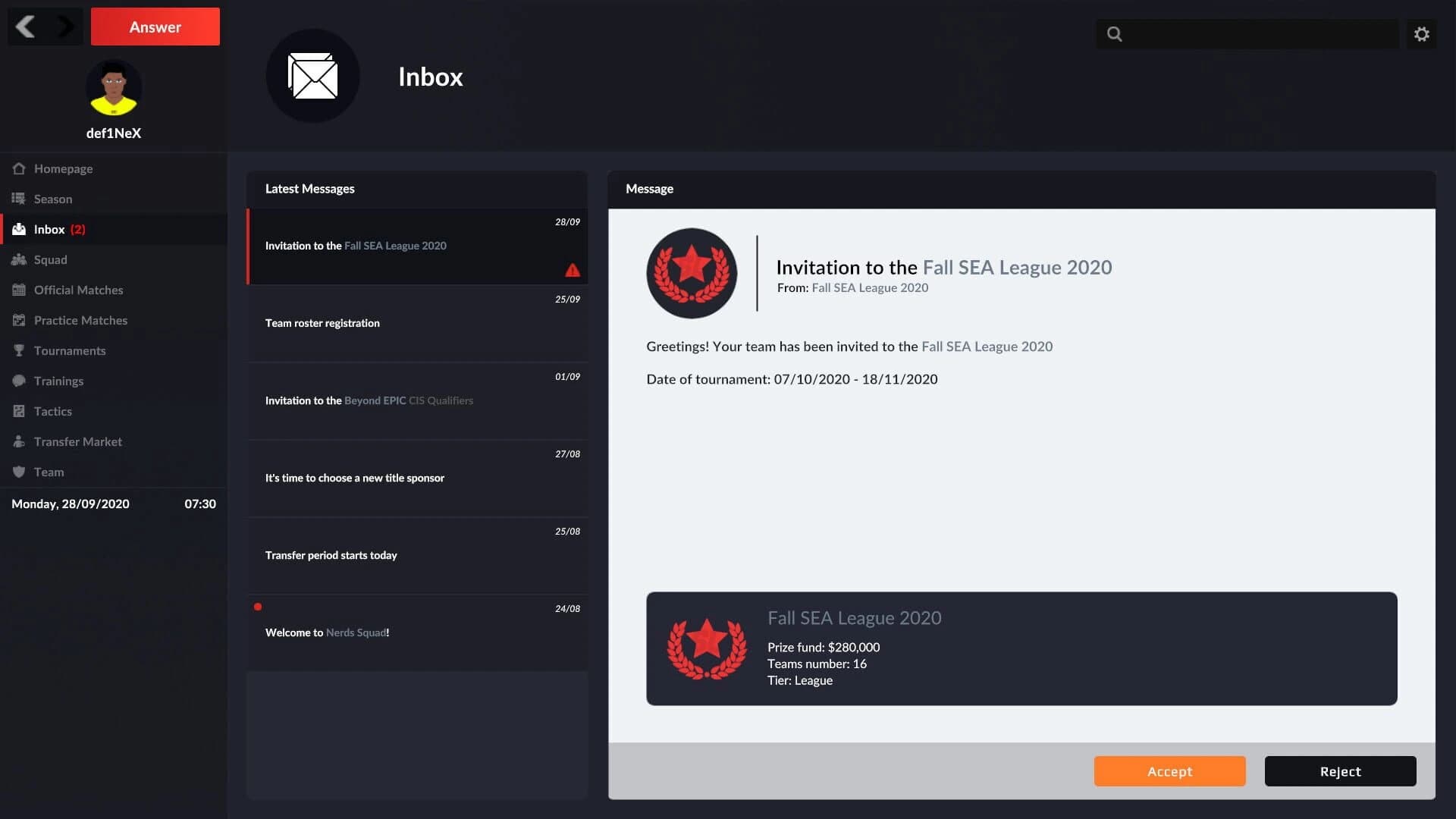 eSports Manager screenshot 3