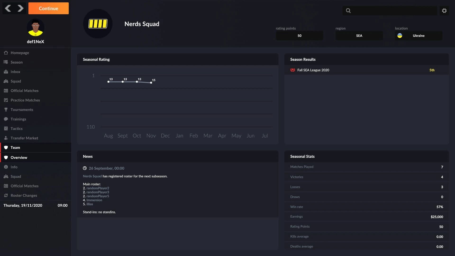 eSports Manager screenshot 4