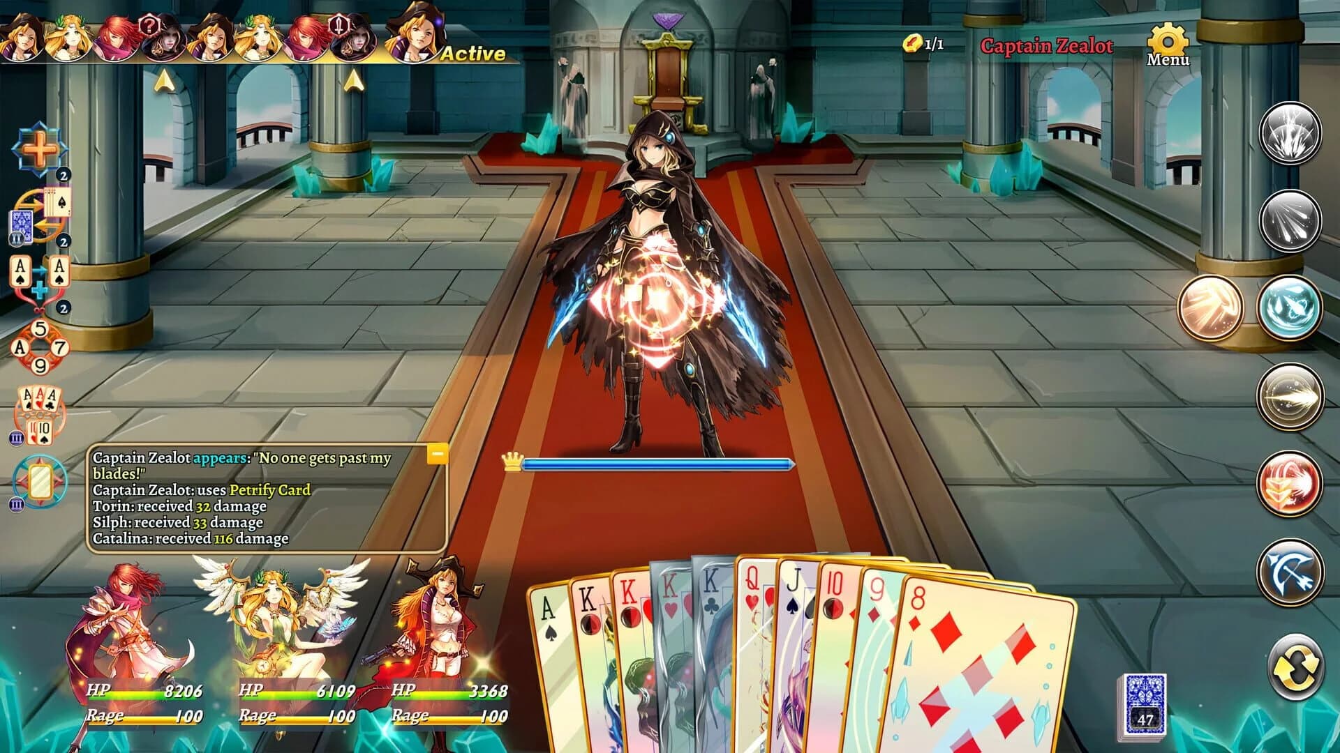 Eternal Dreams: Poker RPG screenshot 2