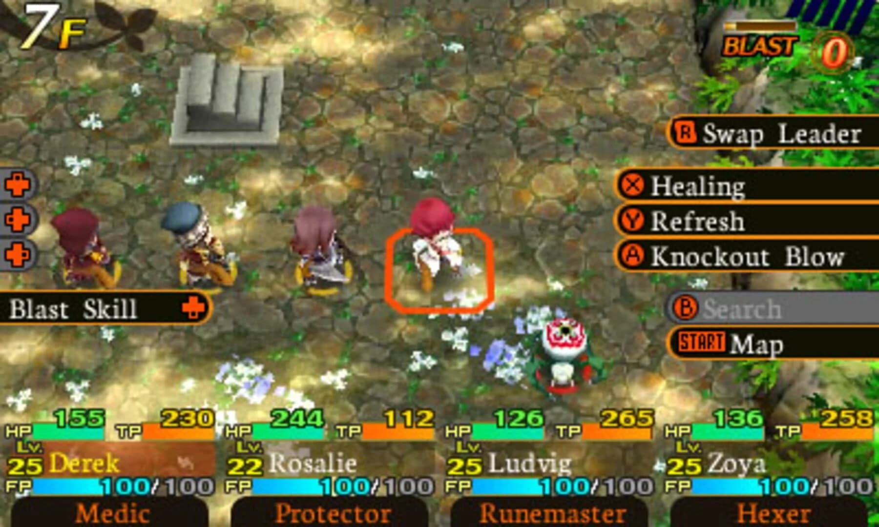 Etrian Mystery Dungeon screenshot 1