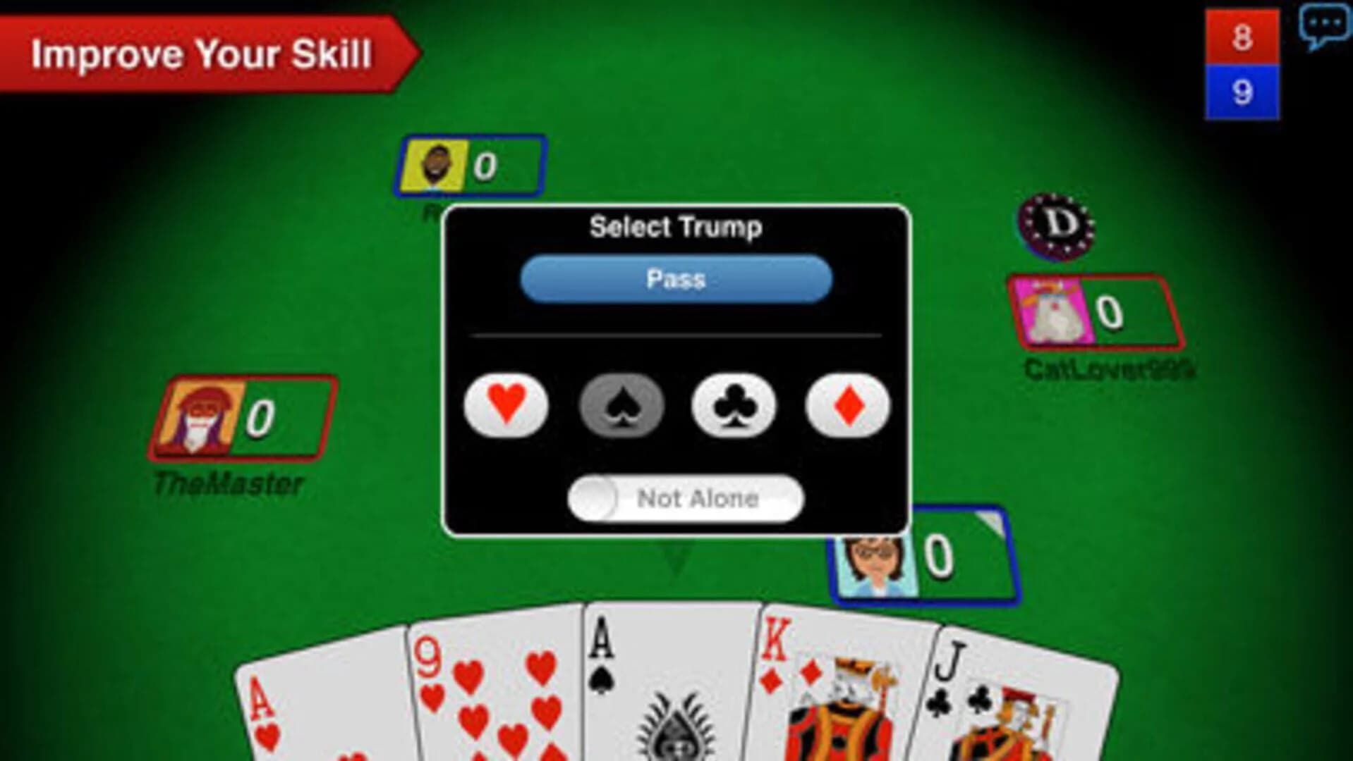 Euchre 3D Pro screenshot 5