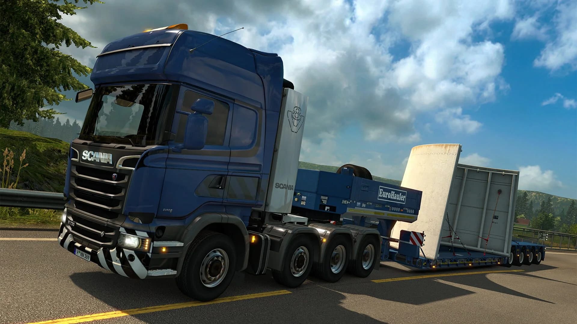 Euro Truck Simulator 2: Heavy Cargo screenshot 2