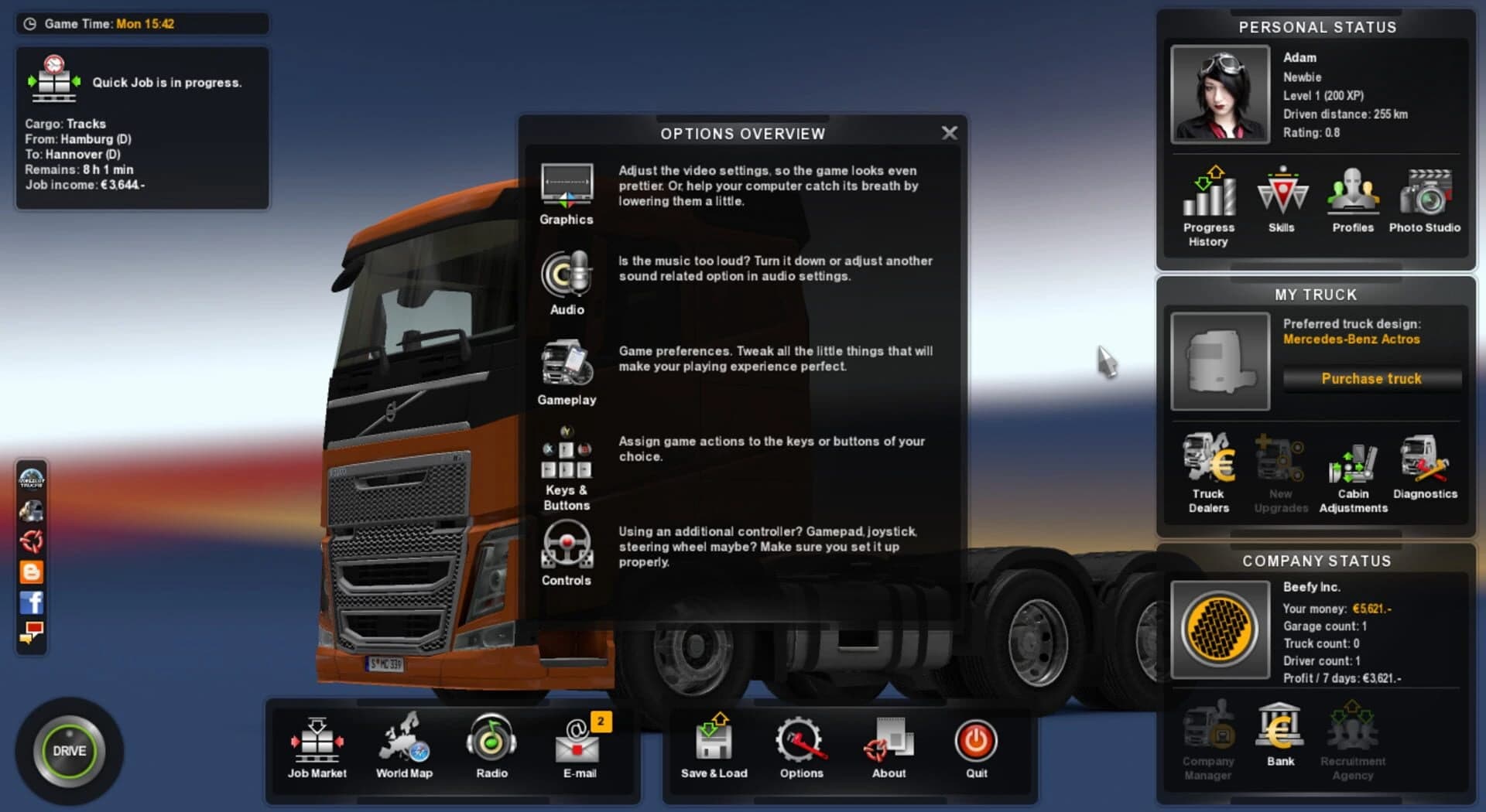 Euro Truck Simulator 2: Legendary Edition screenshot 1