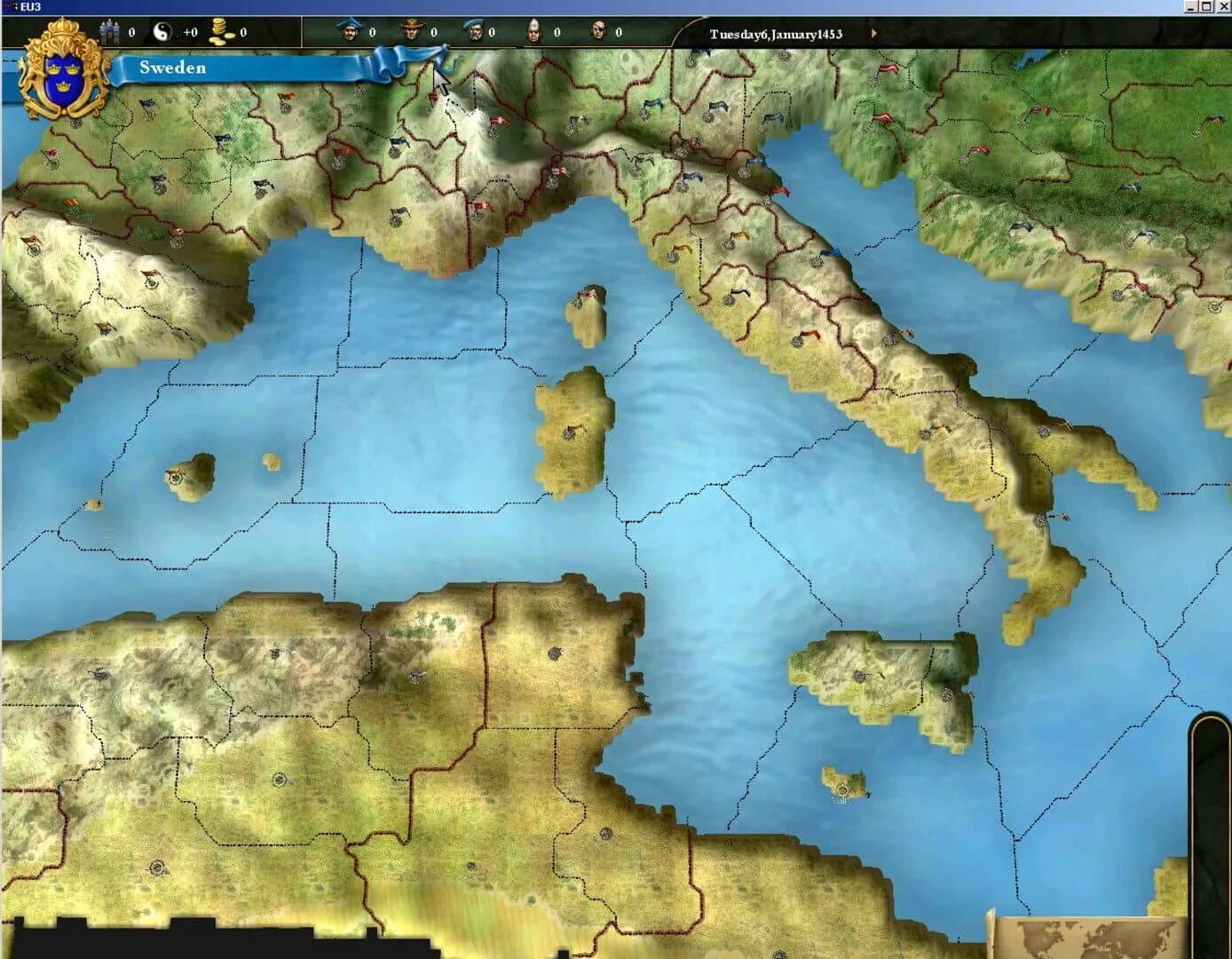 Europa Universalis III screenshot 2