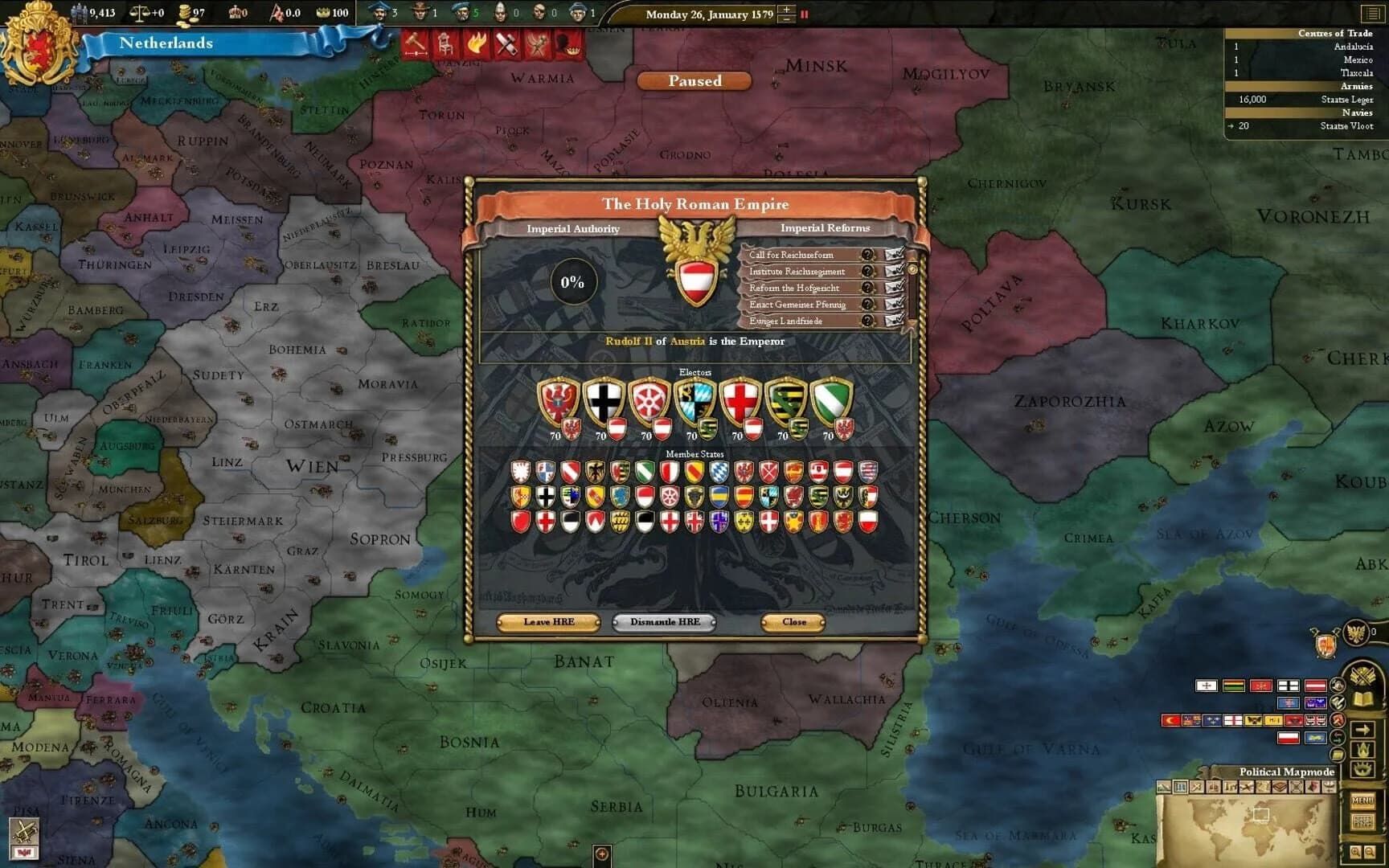 Europa Universalis III: Divine Wind screenshot 1