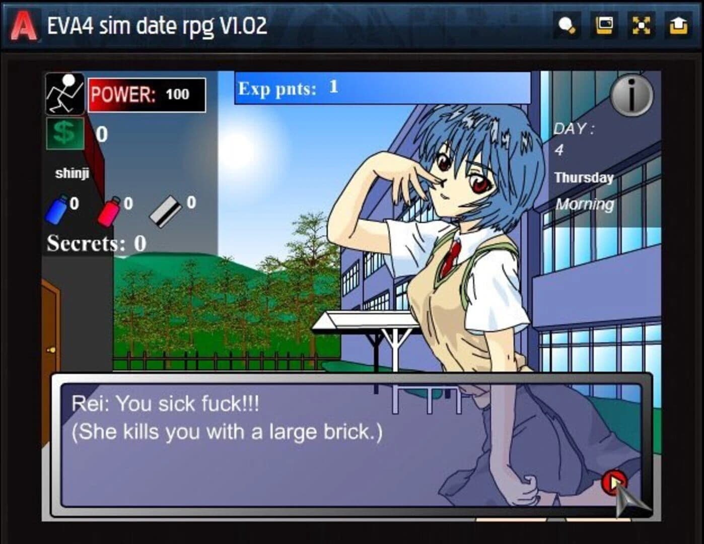 Eva 4: Sim Date RPG screenshot 2