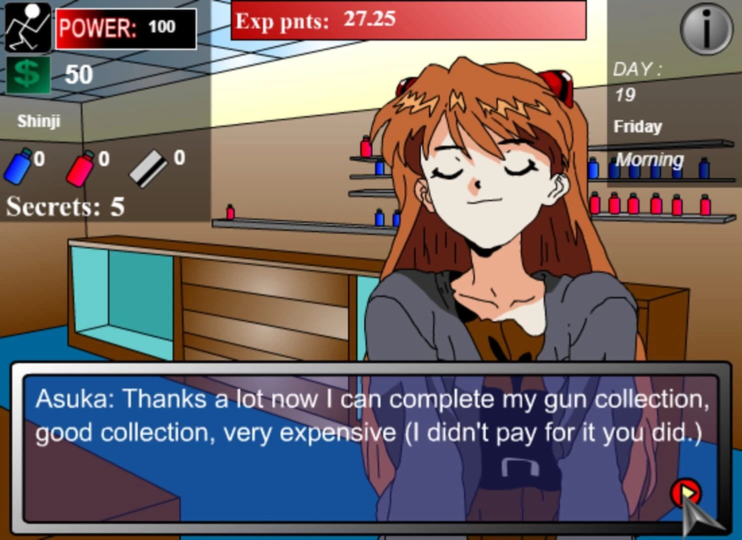 Eva 4: Sim Date RPG screenshot 1