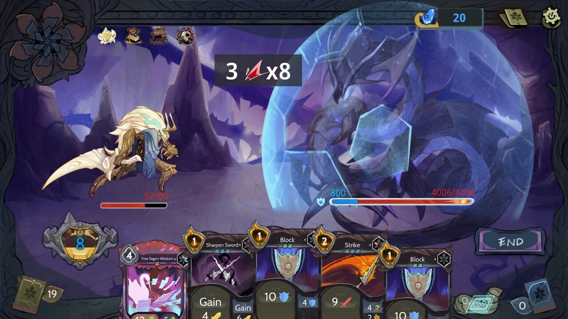 Everglyph Trials screenshot 1