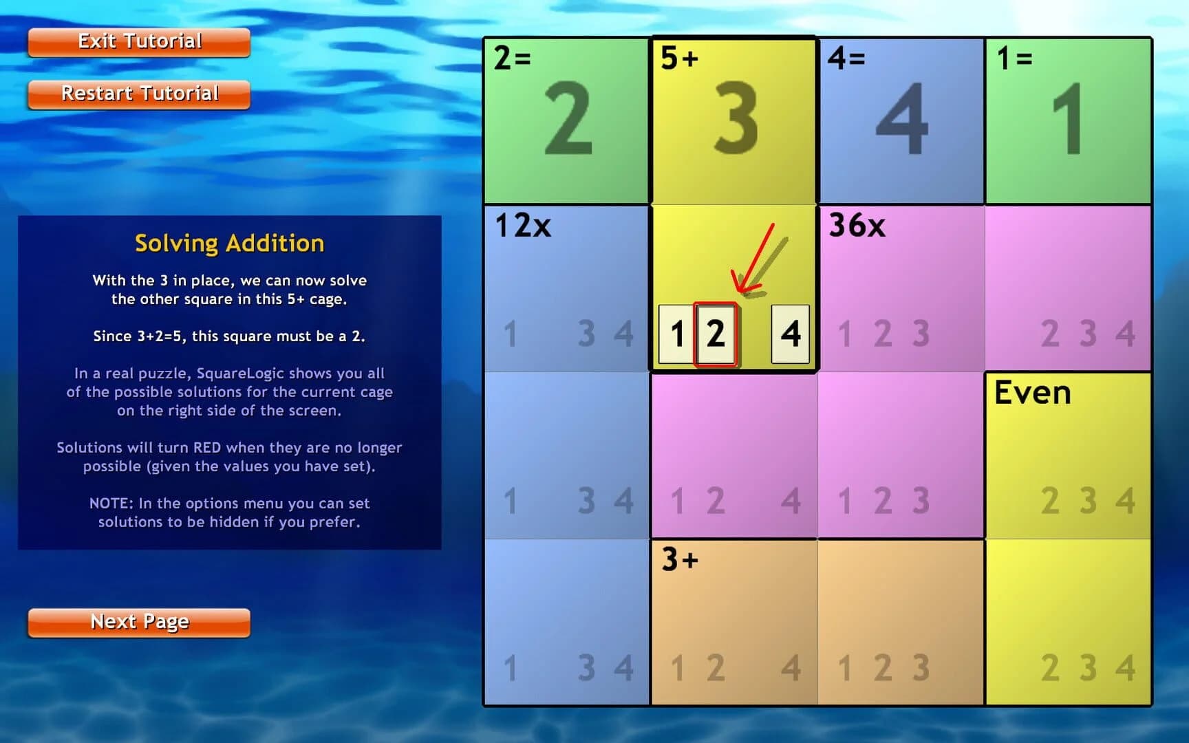 Everyday Genius: SquareLogic screenshot 1
