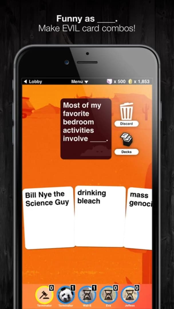 Evil Apples: Dirty as ____. screenshot 5
