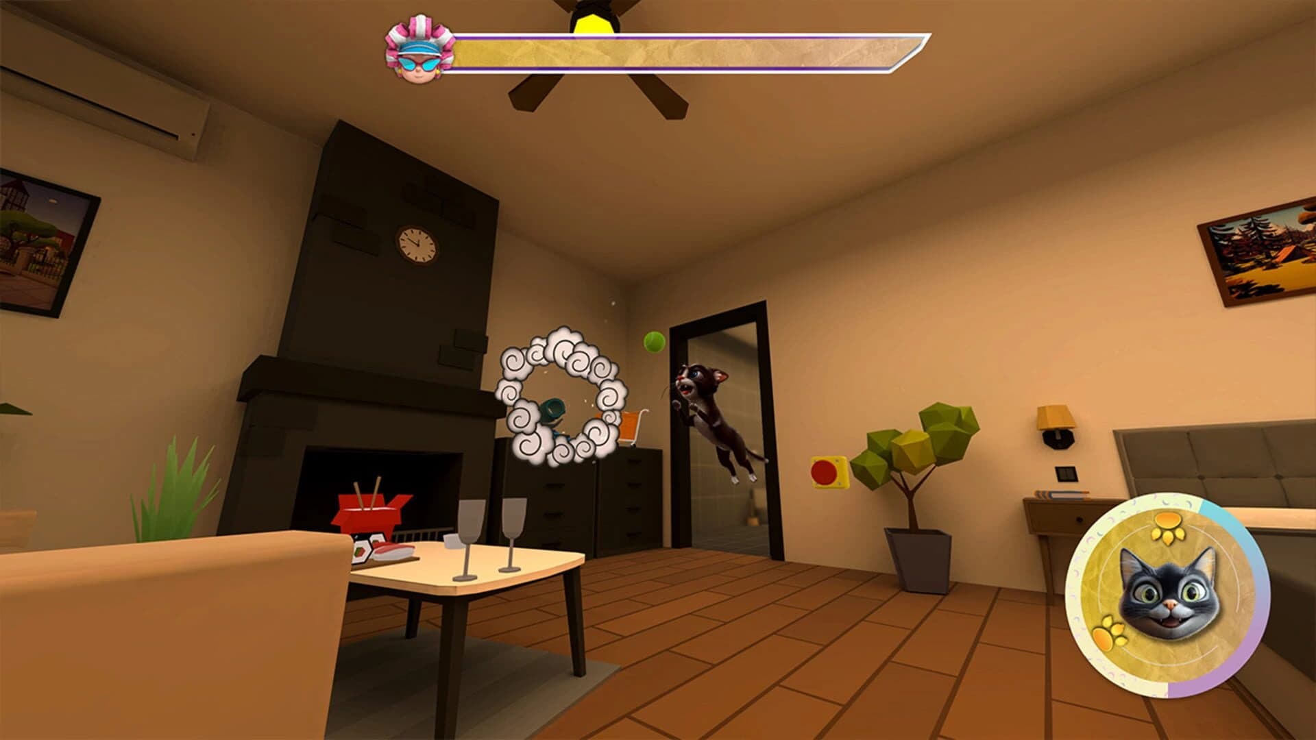 Evil Cat Simulator vs. Granny screenshot 4