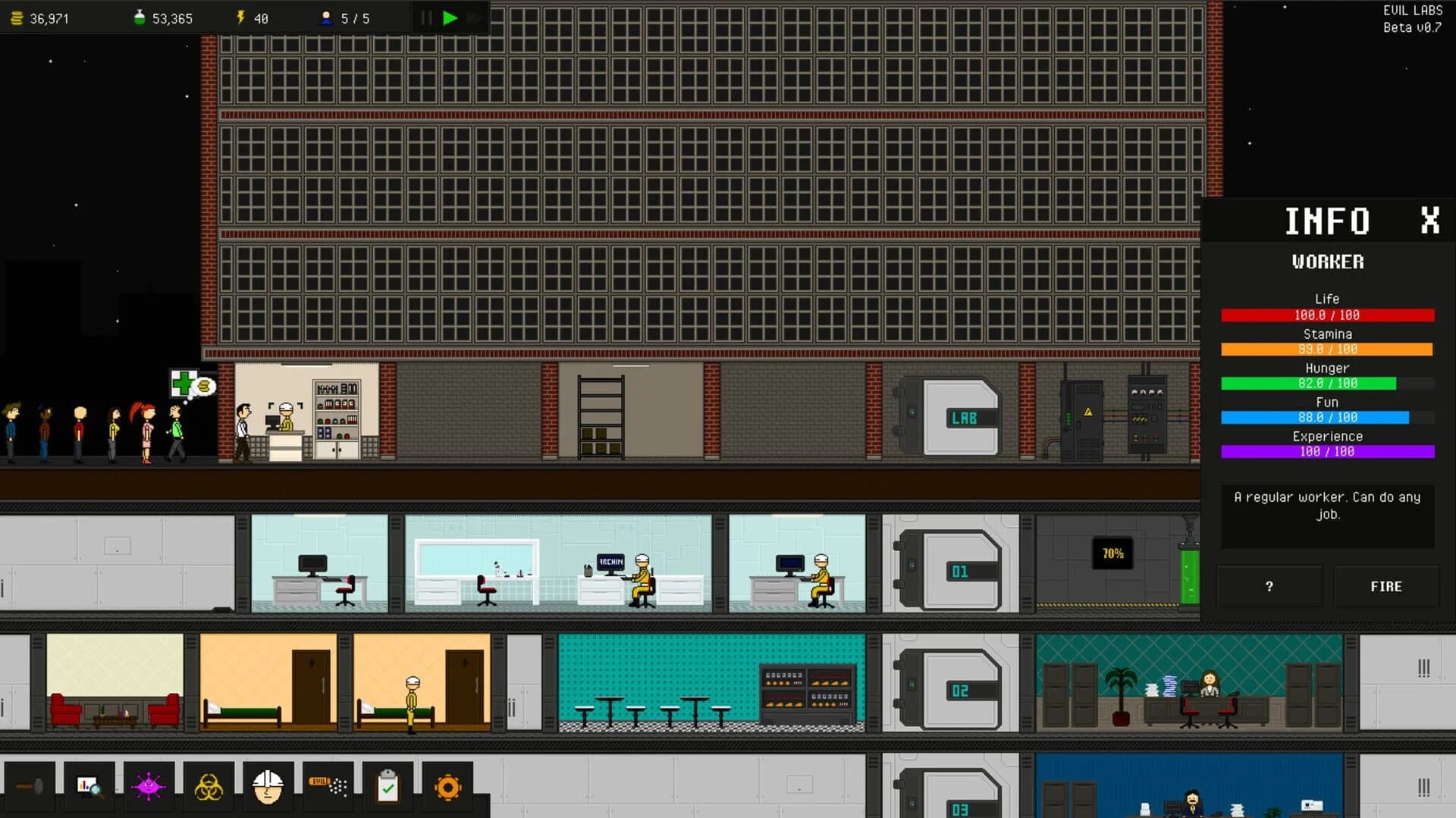 Evil Labs screenshot 2