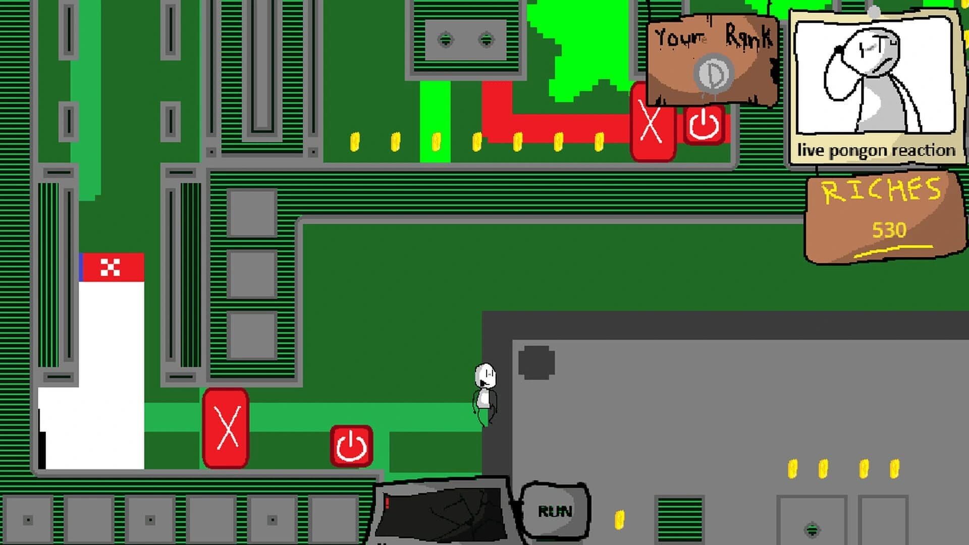 Evil Pongon Game screenshot 1