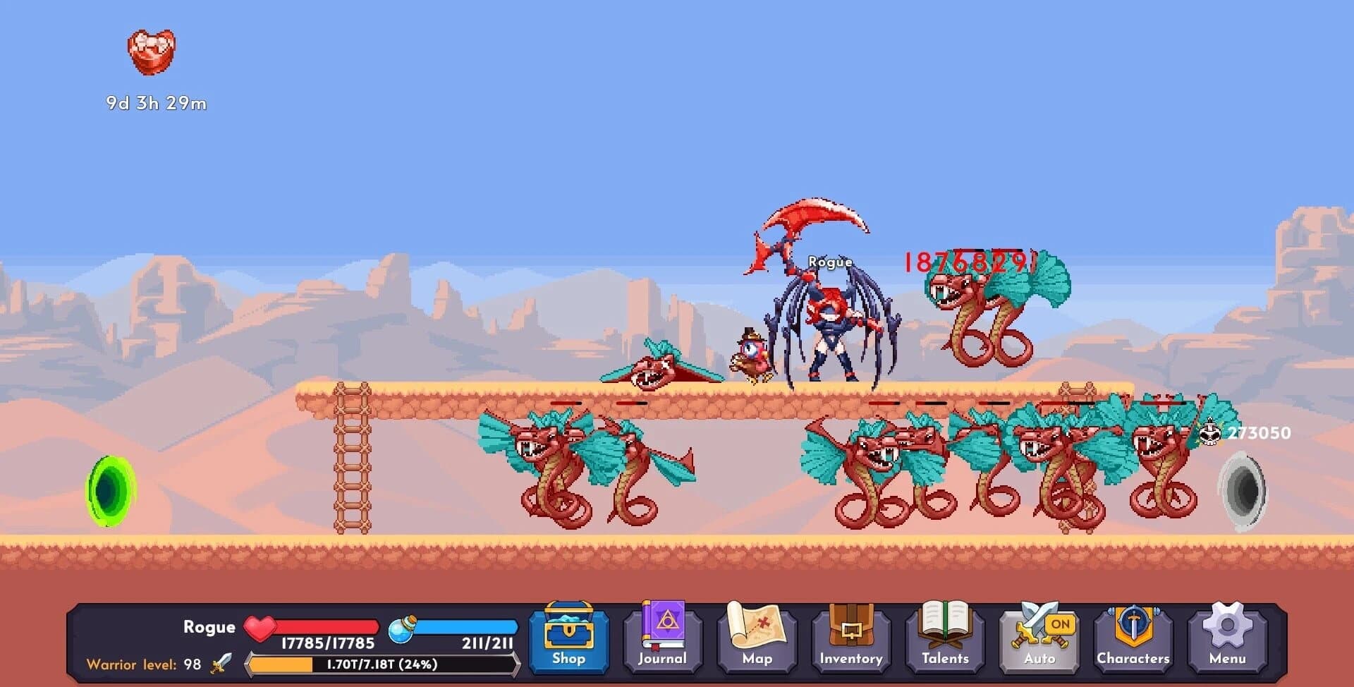 Evitania Online screenshot 1
